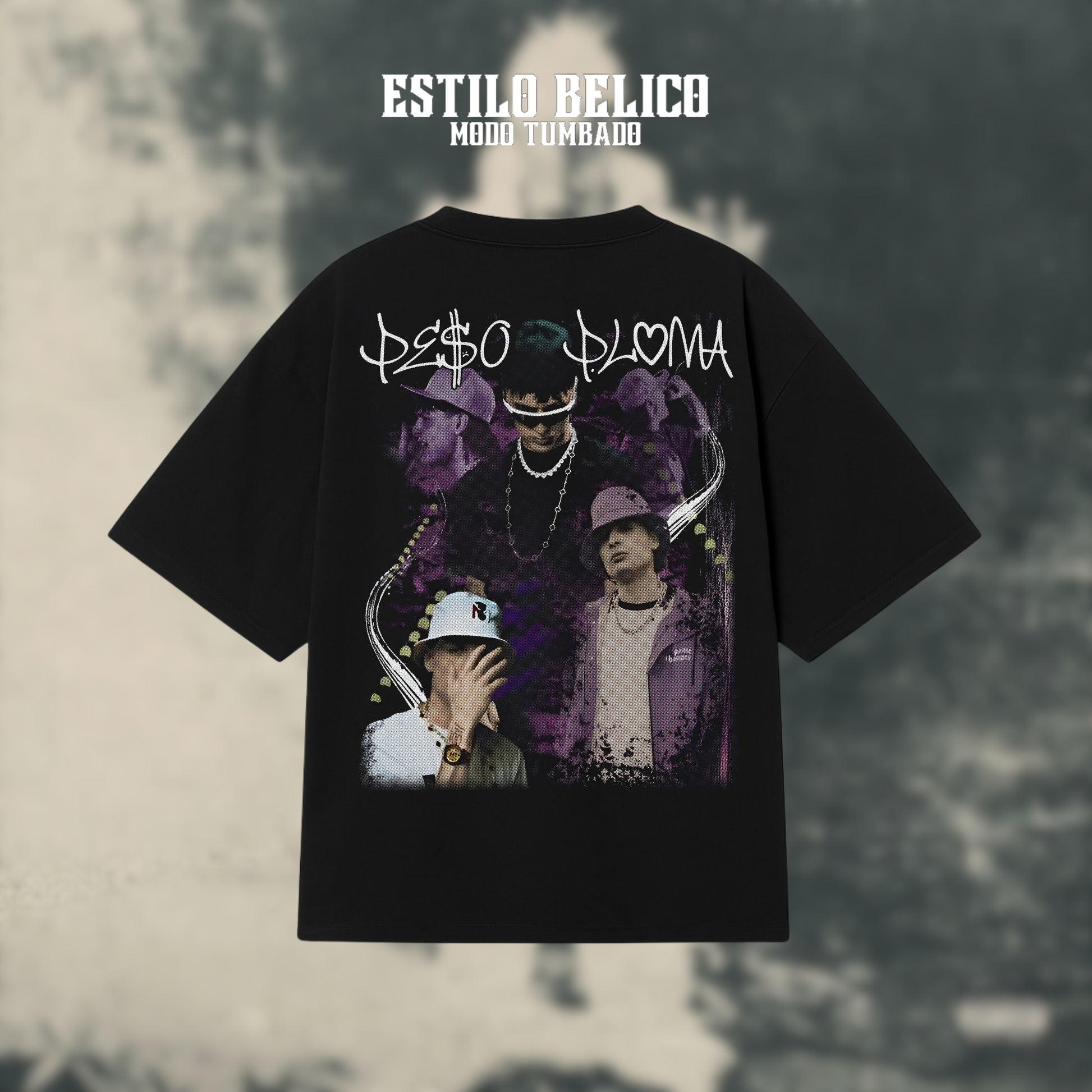 Polera “Purple Mix” – Peso Pluma