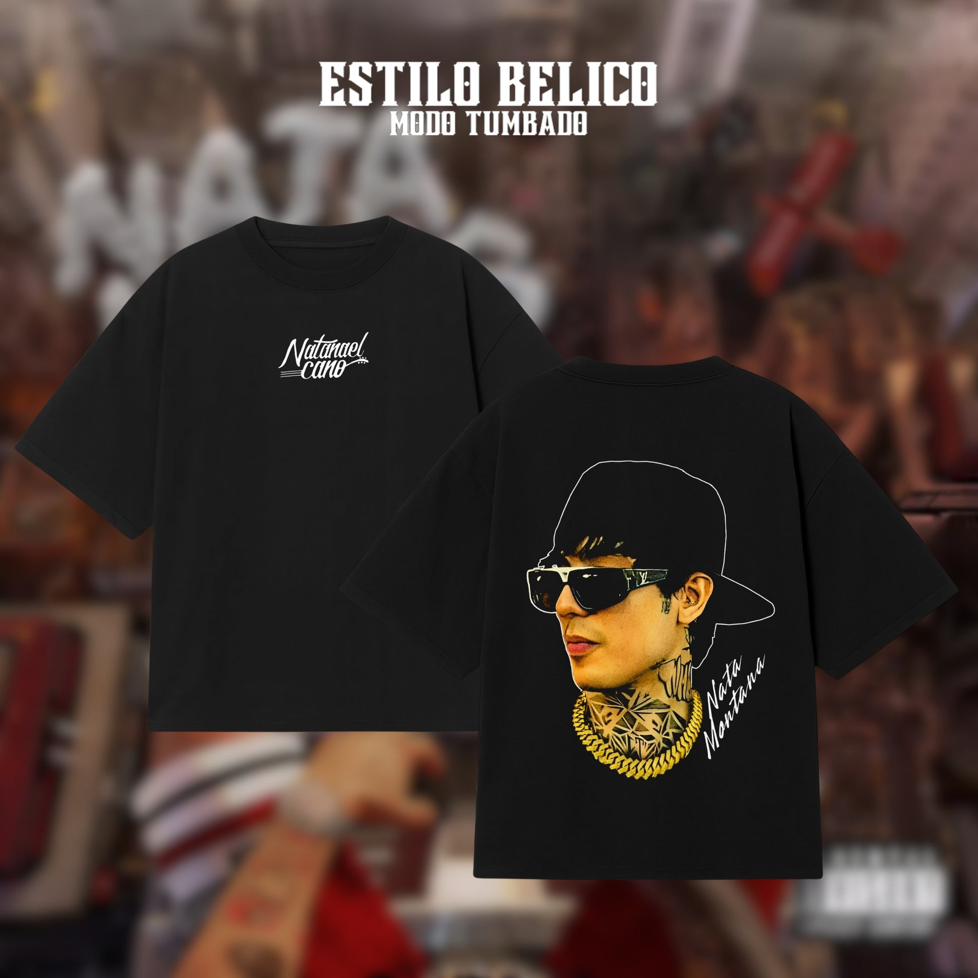 Polera "Retrato" - Natanael Cano