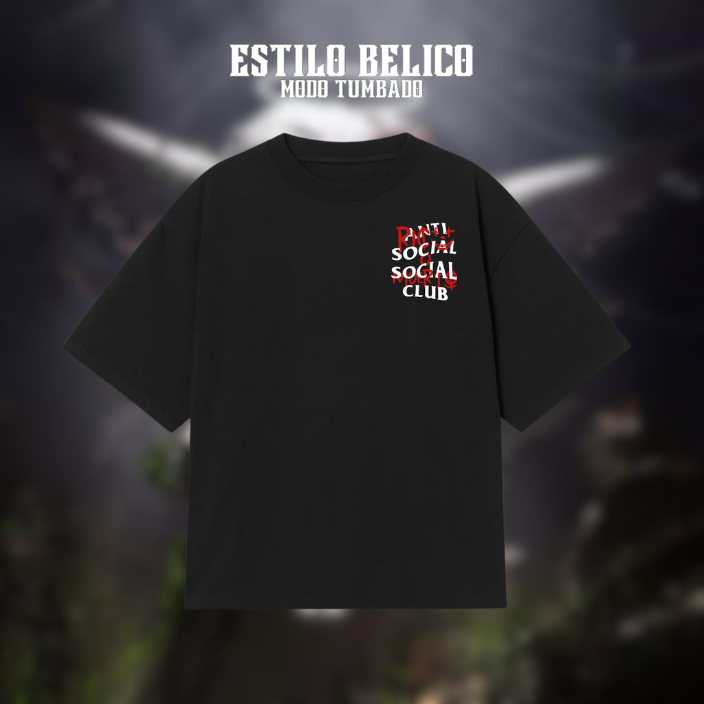 Polera “ASSC Rico o Muerto" –  Óscar Maydon