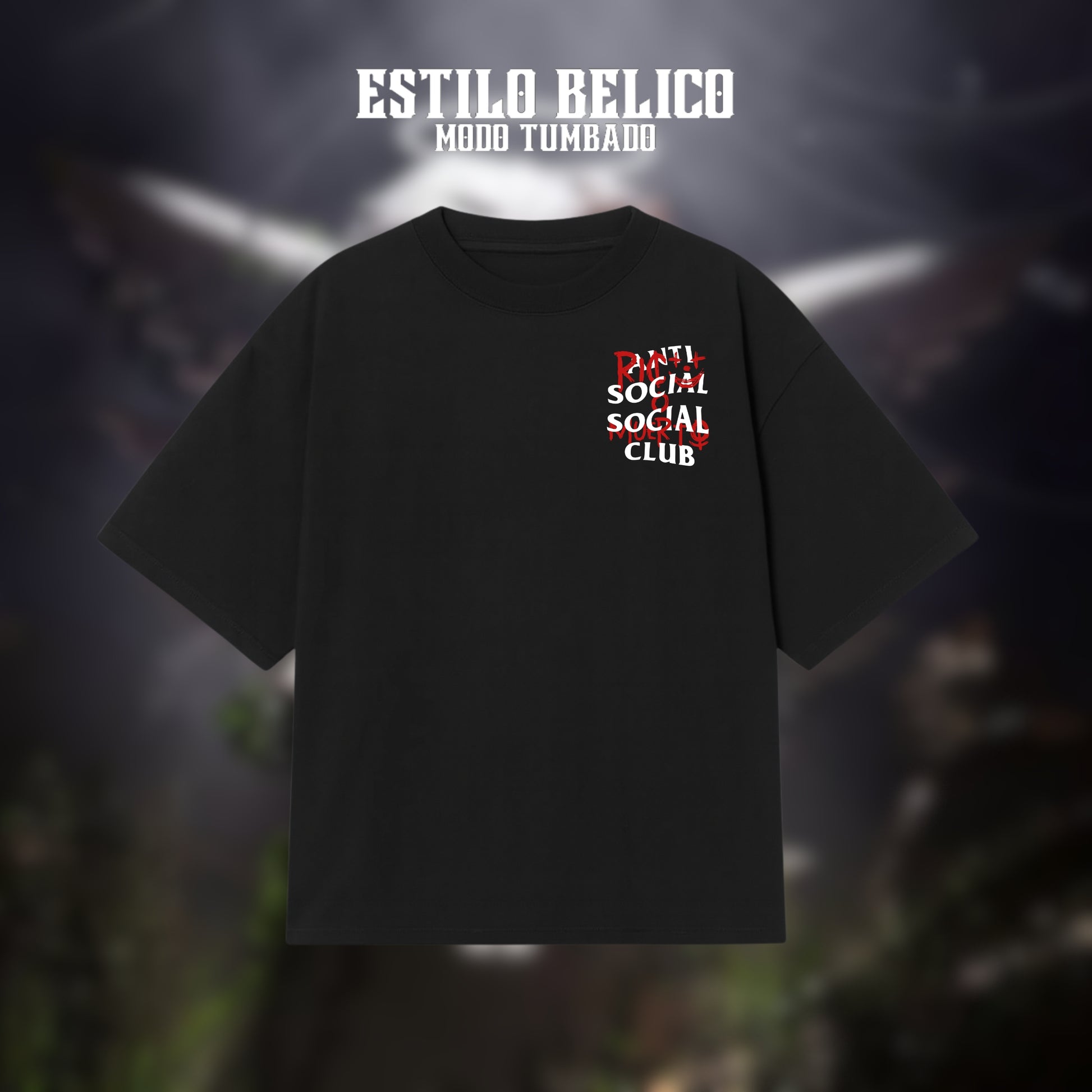 Polera “ASSC Rico o Muerto" –  Óscar Maydon