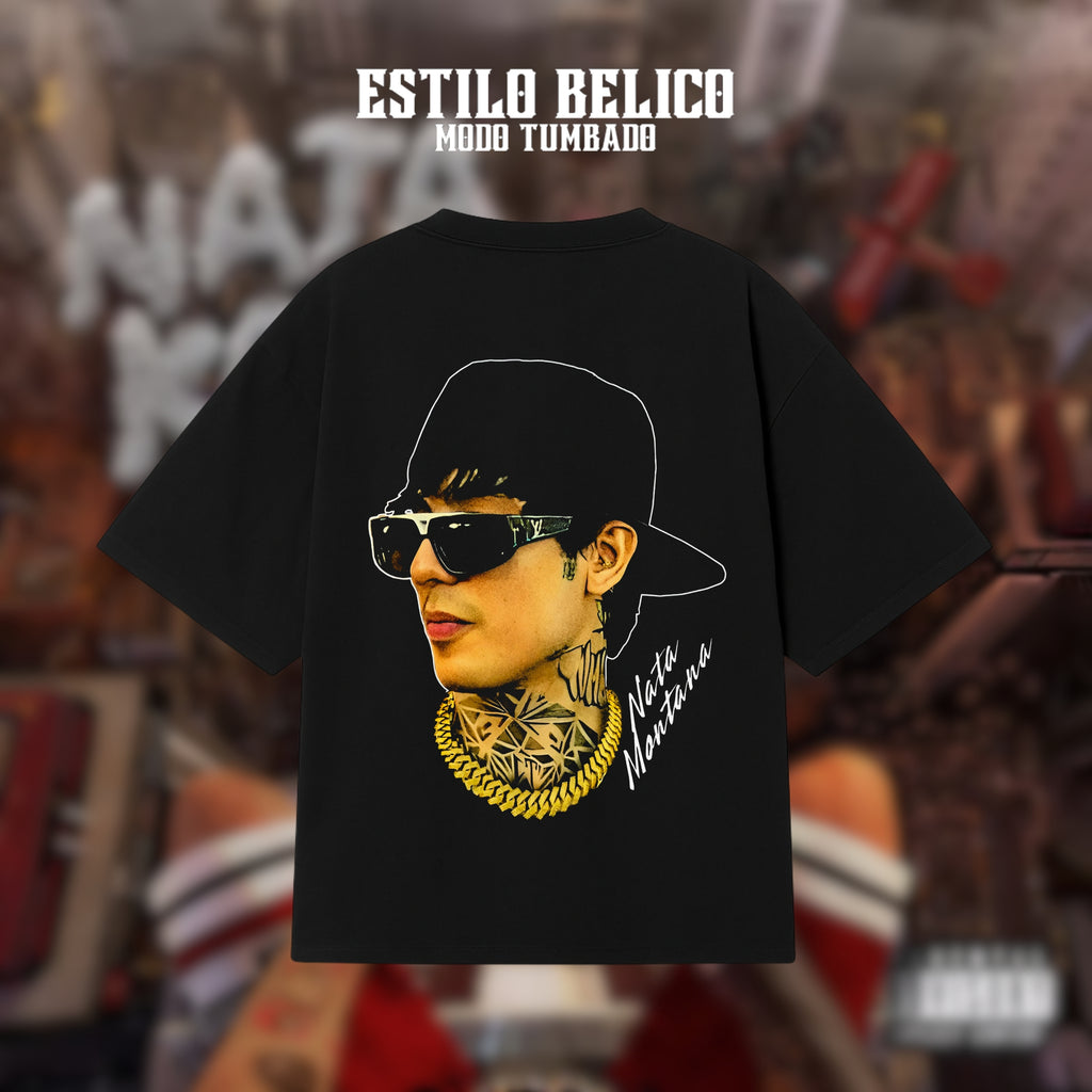 Polera "Retrato" - Natanael Cano