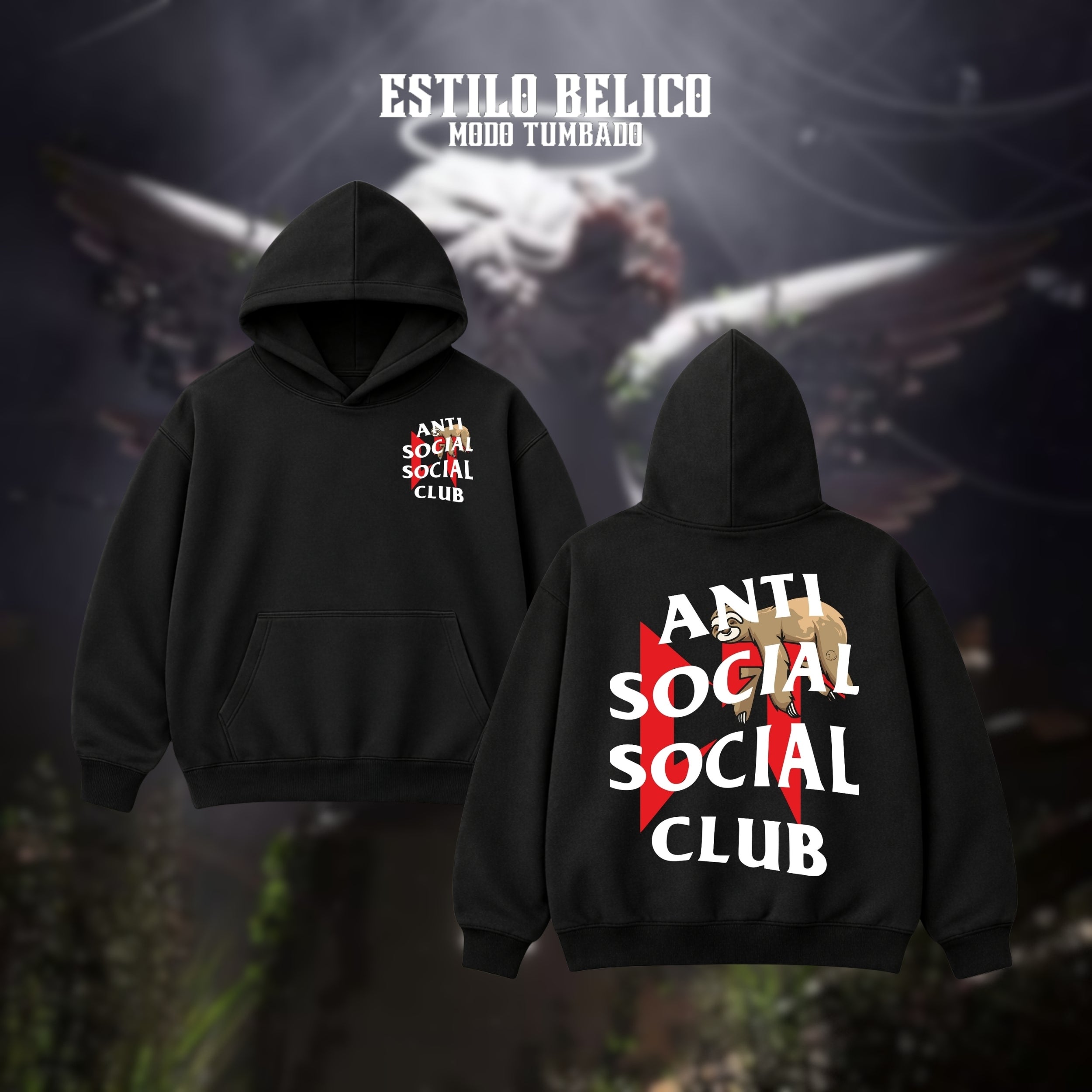 Hoodie ASSC - "Perezoso"