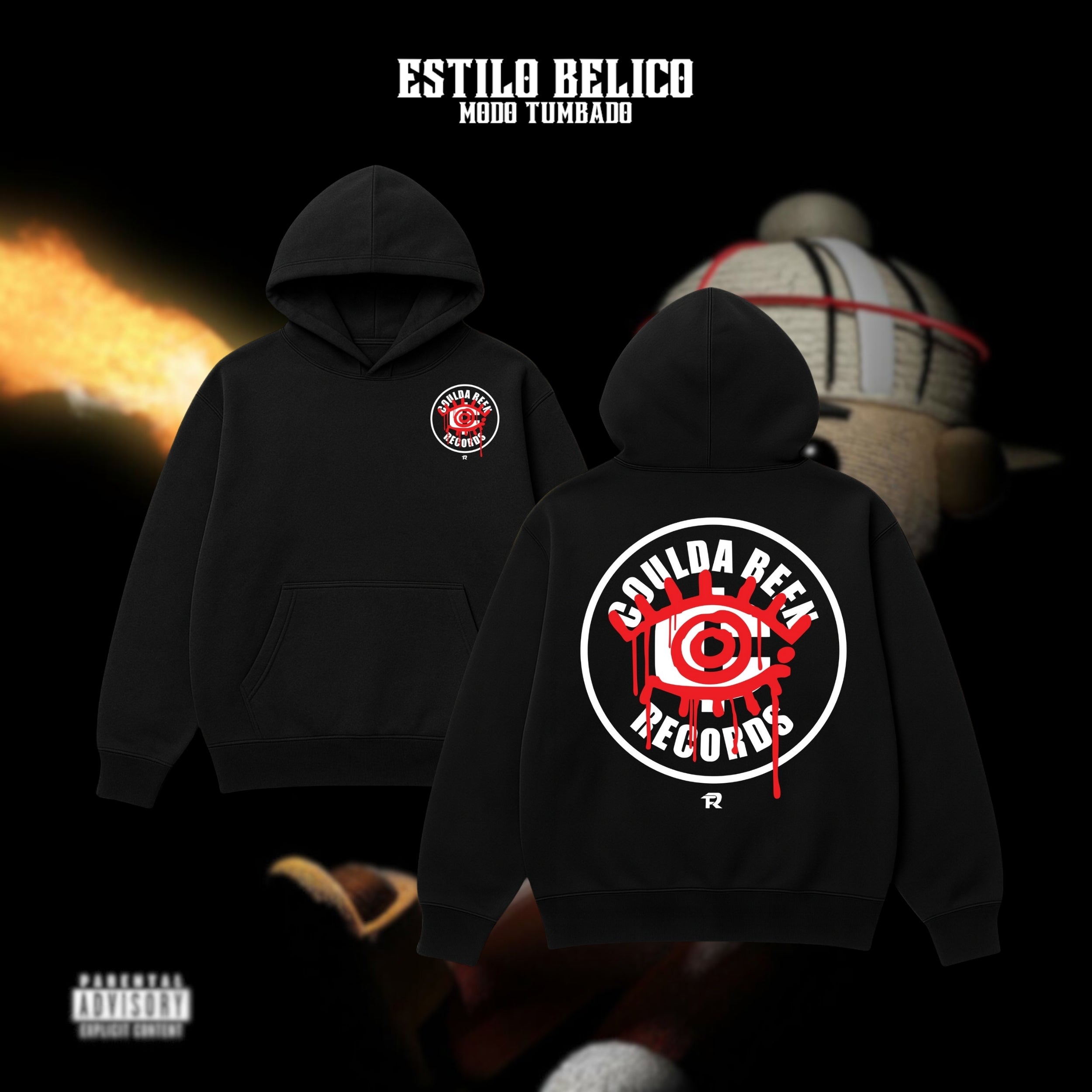 Hoodie "Coulda Been Records" – Fuerza Regida