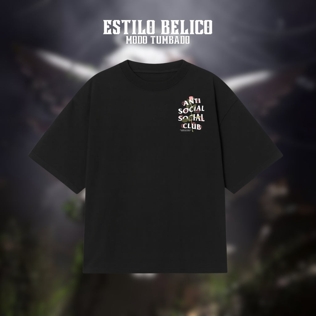 Polera “ASSC Flores del Antro" –  Junior H SadBoyz
