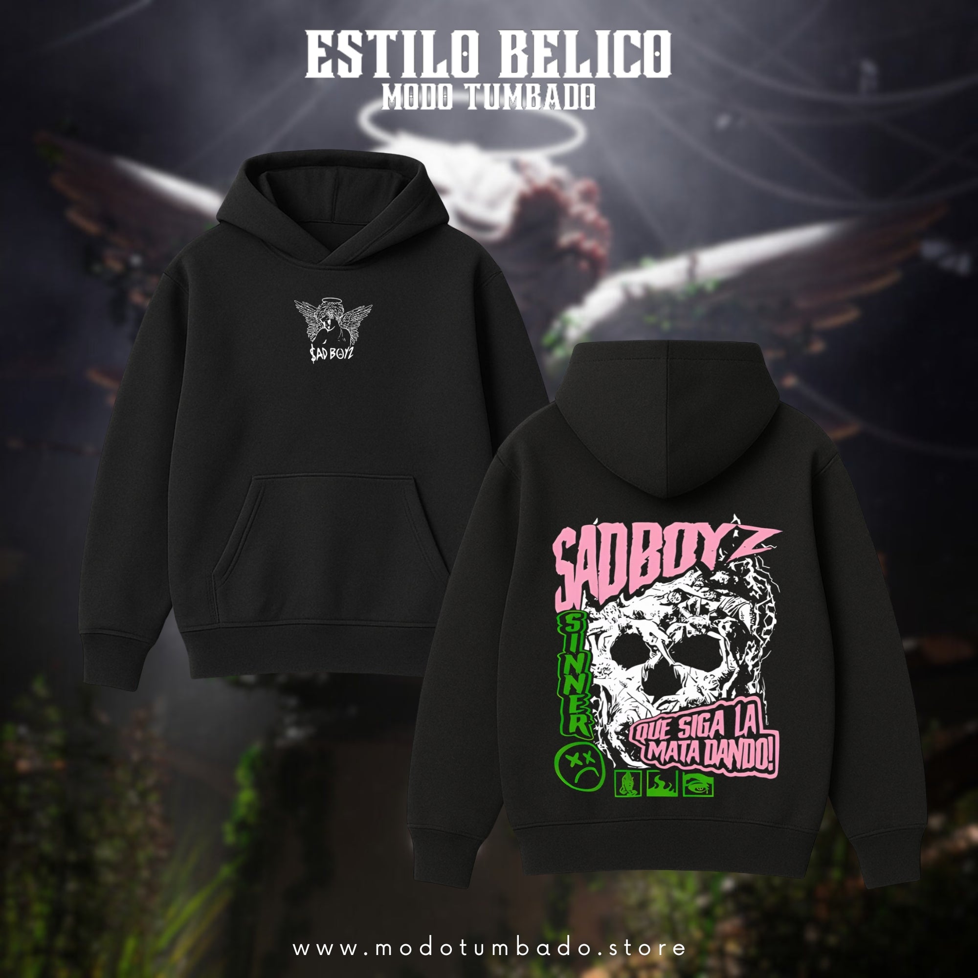 Hoodie "Sinner" - $adBoyz 4 Life