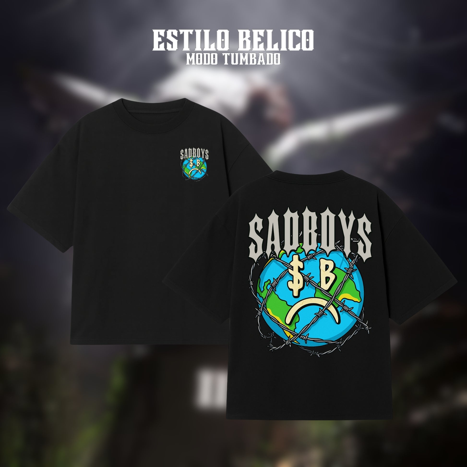 Polera "Sad World" - Junior H