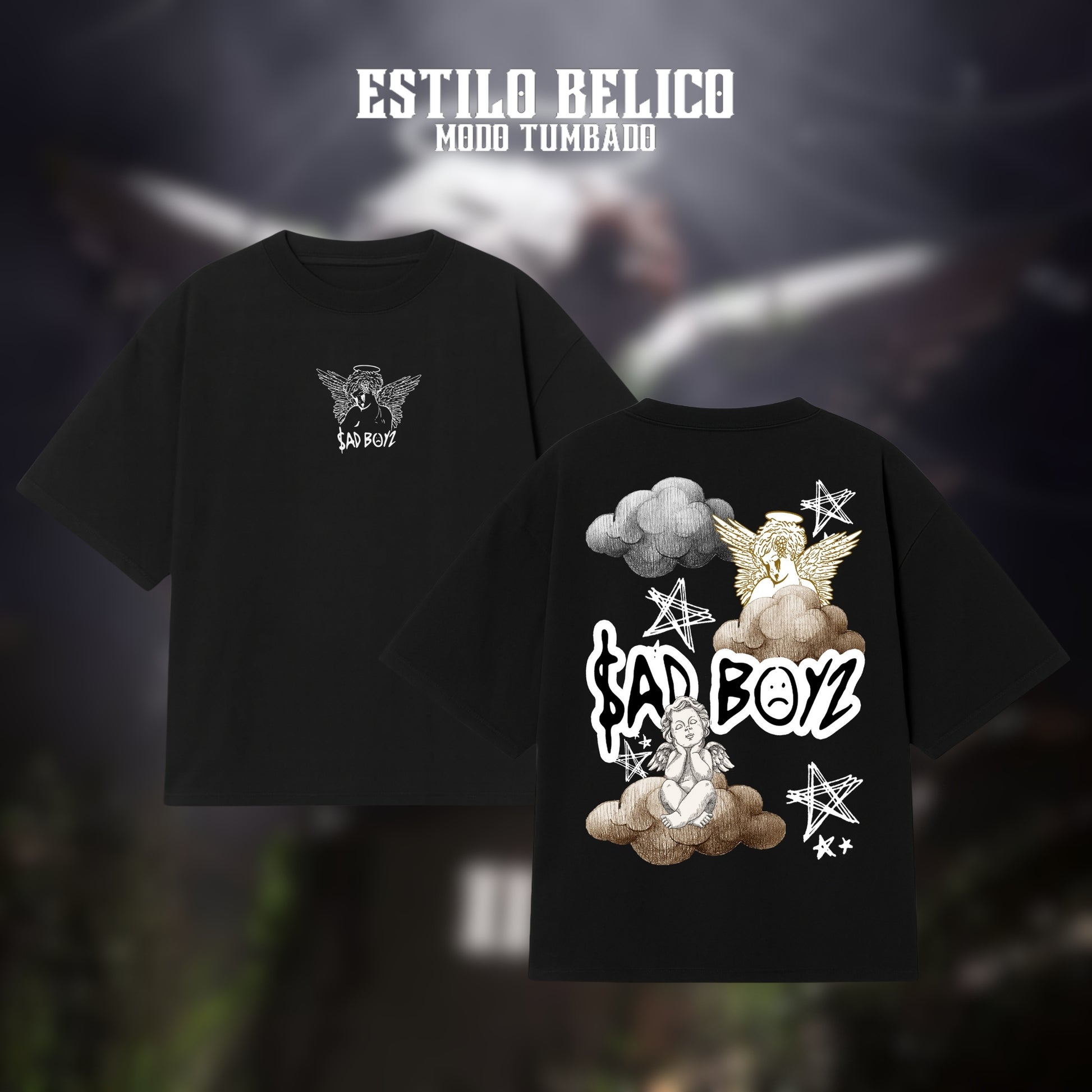 Polera "Clouds" - Junior H