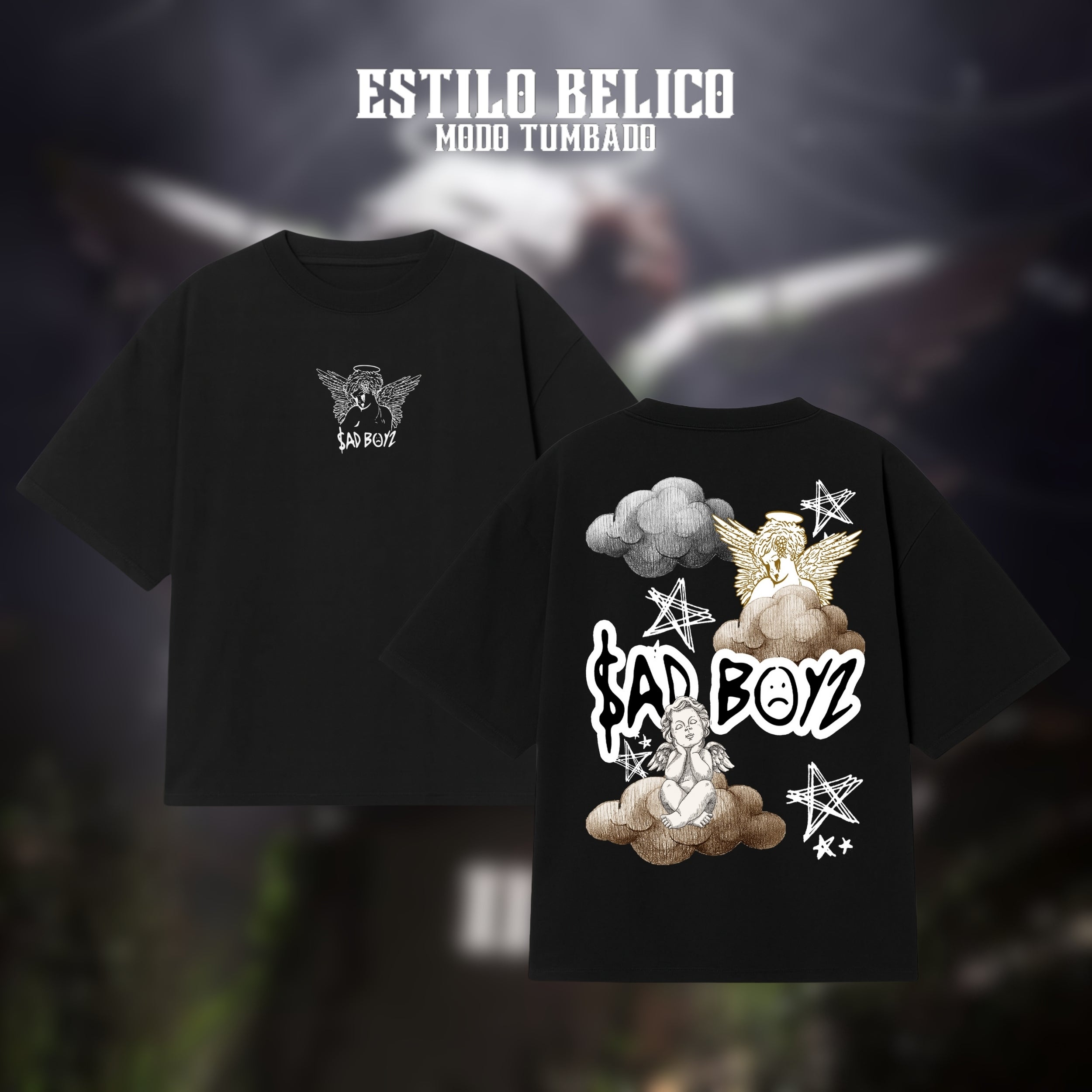 Polera "Clouds" - Junior H