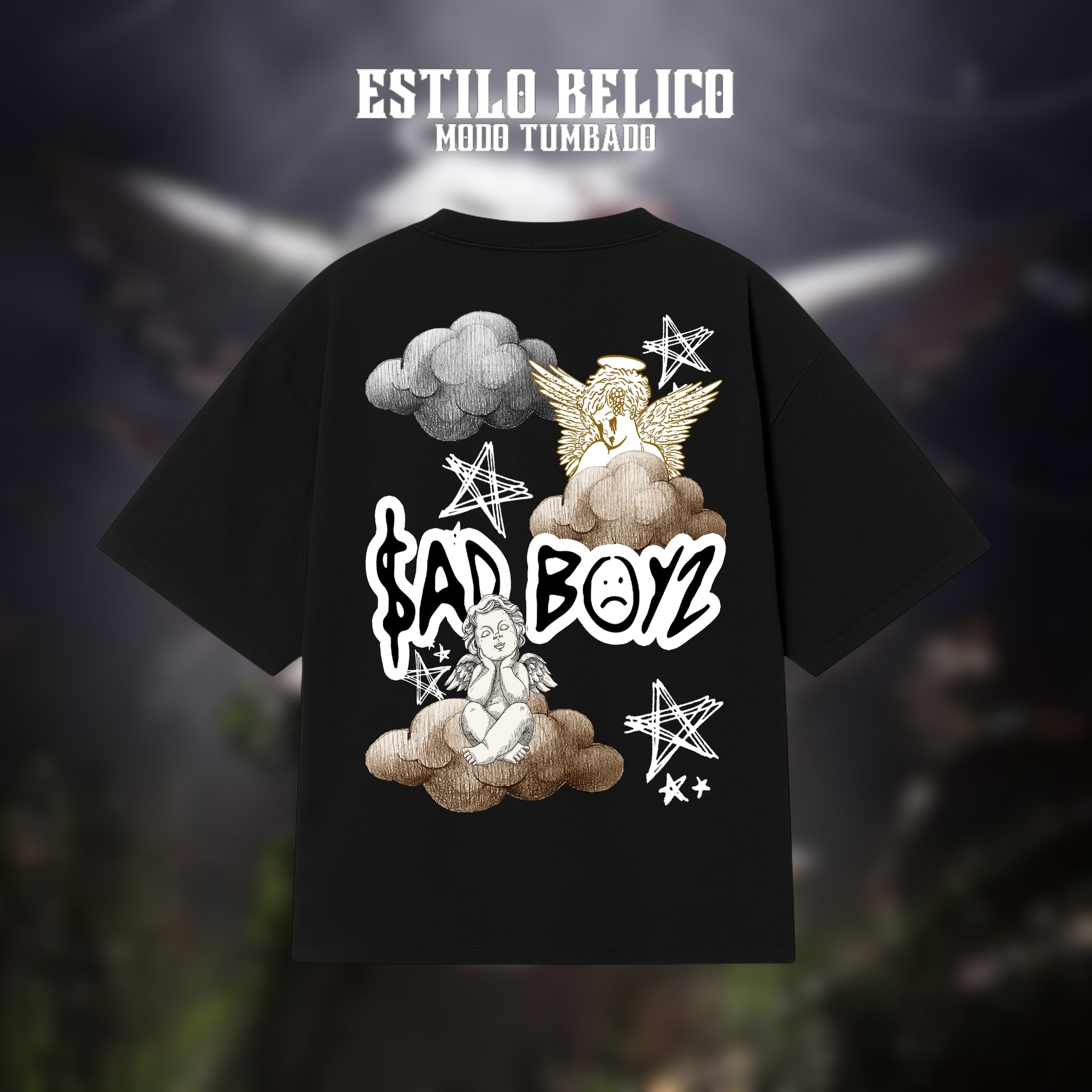 Polera "Clouds" - Junior H