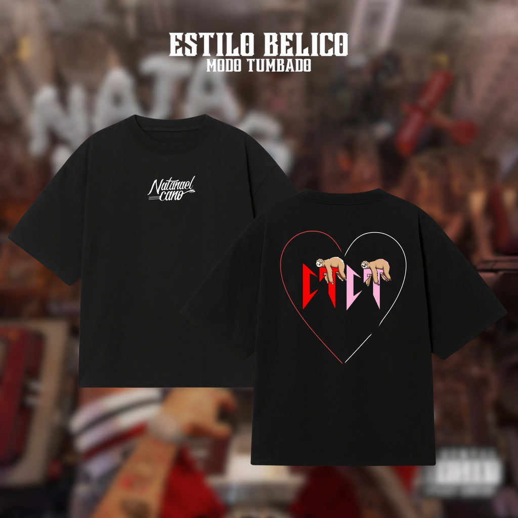 Polera "Corazon CT" - Natanael Cano