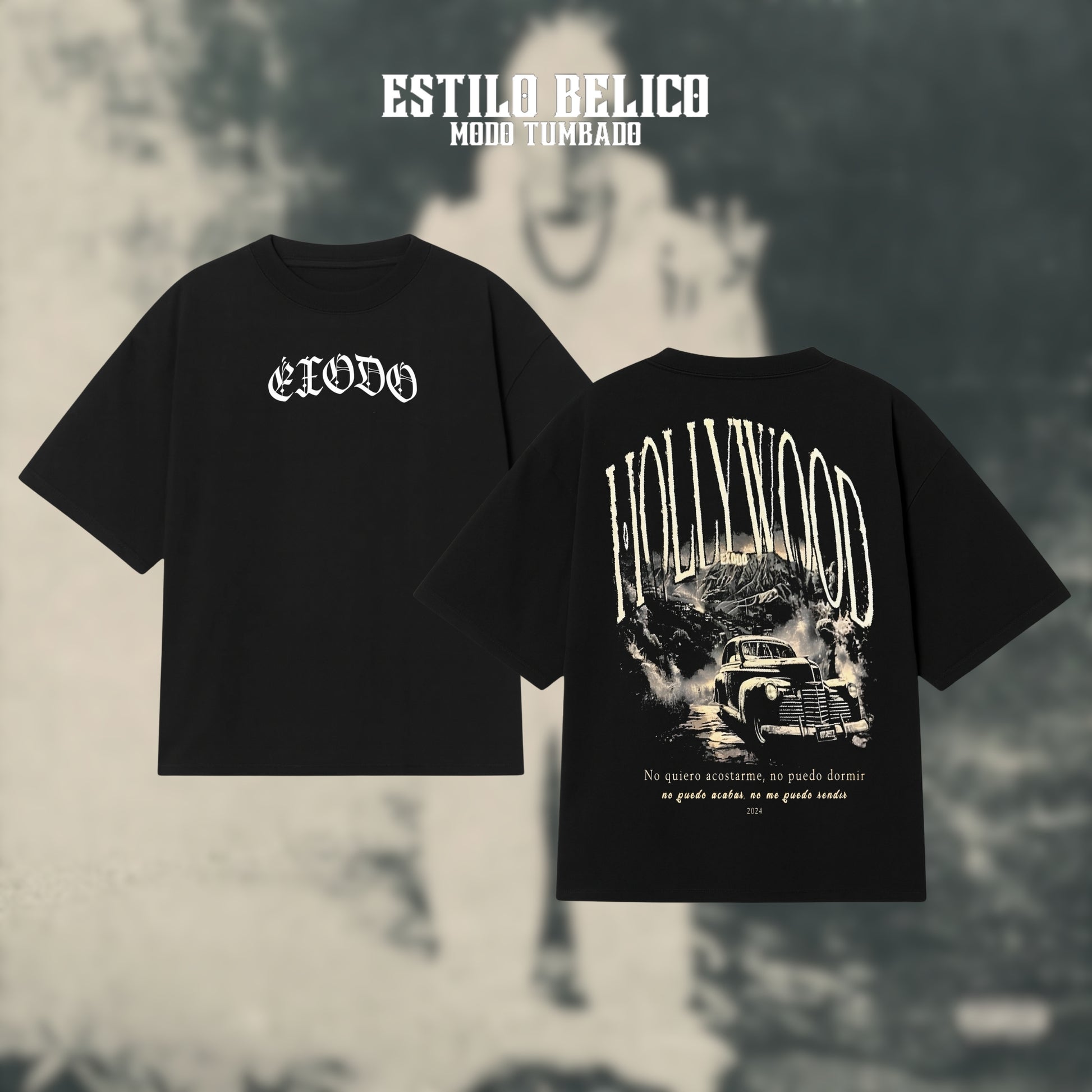 Polera “Hollywood Drive” – Peso Pluma