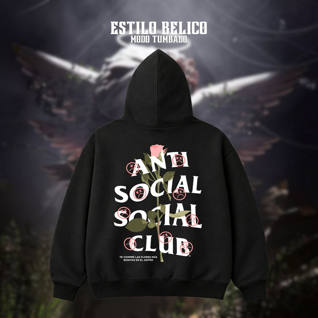Hoodie ASSC - "Flores del Antro"