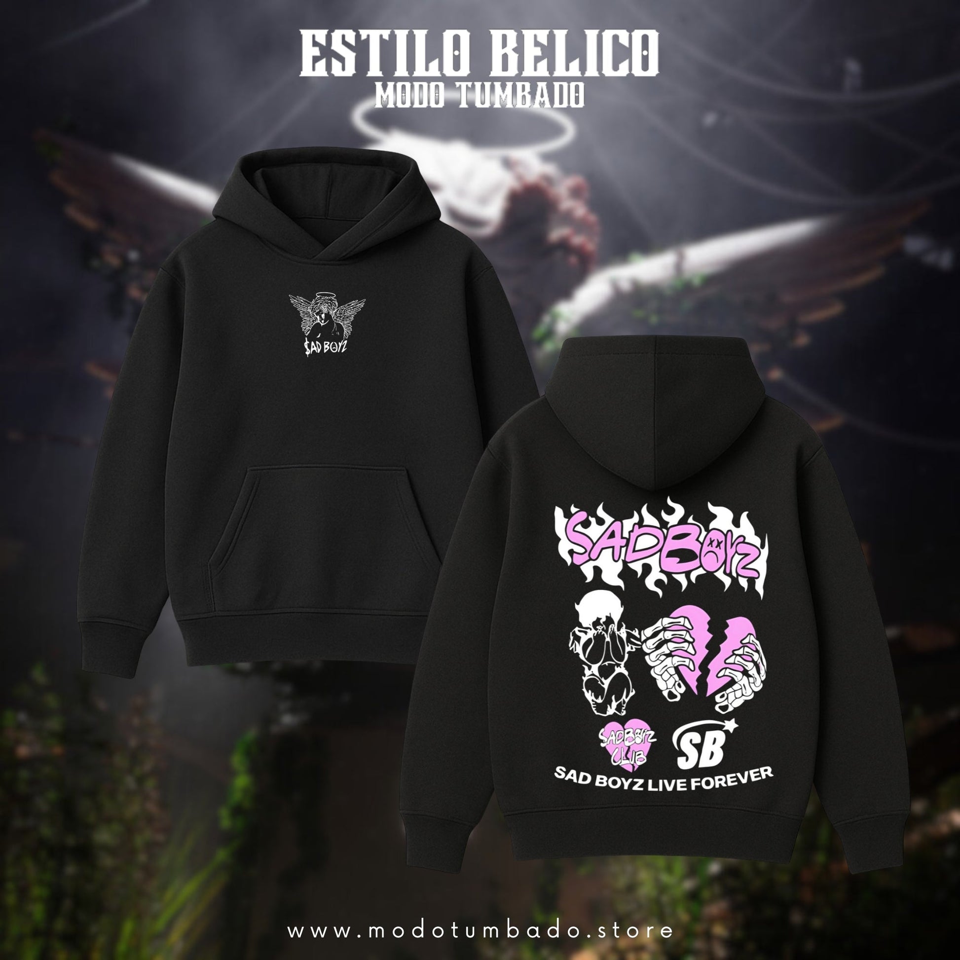 Hoodie "Live Forever" - $adBoyz 4 Life