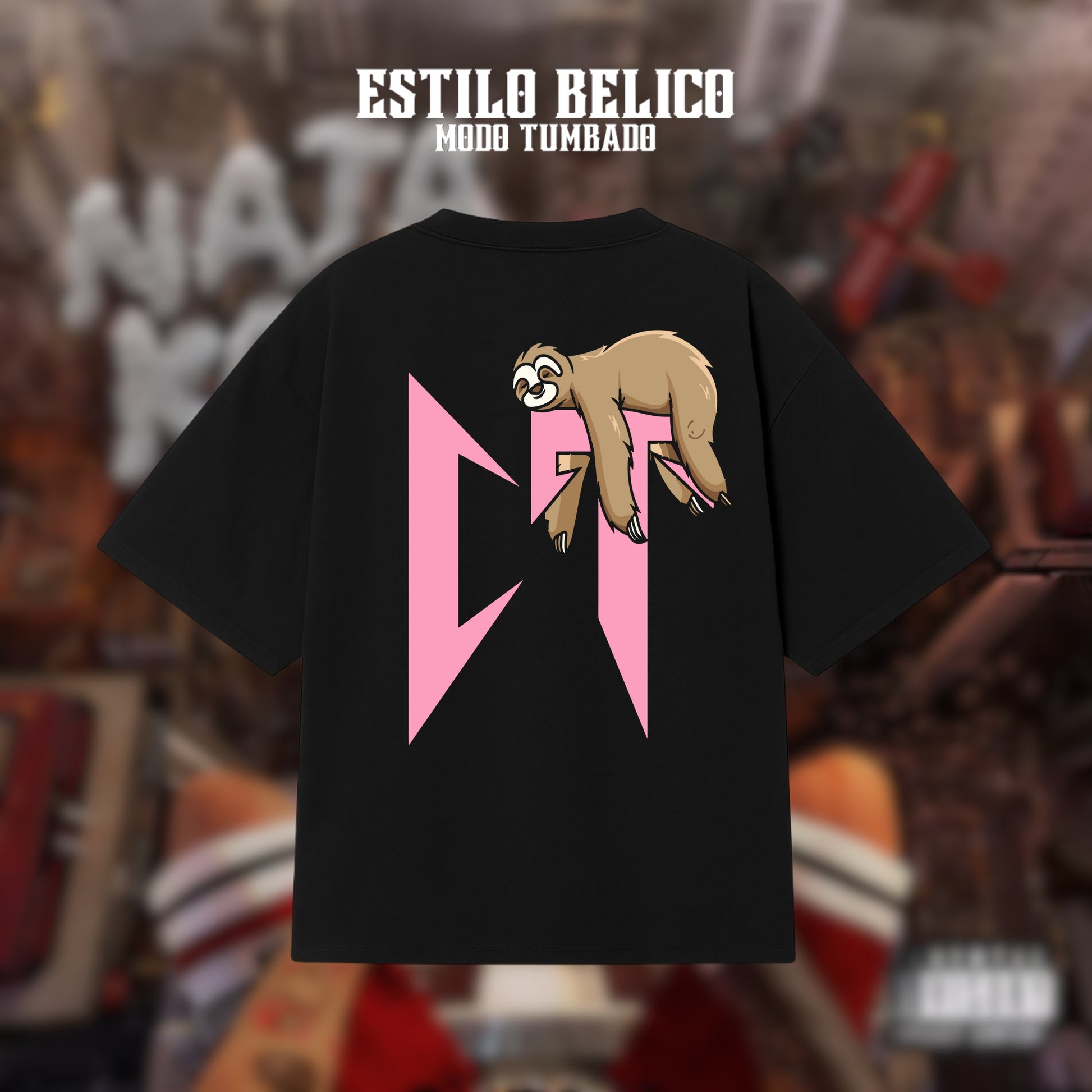 Polera "CT Rosado" - Natanael Cano