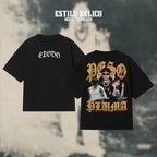 Polera “Gold Collage” – Peso Pluma