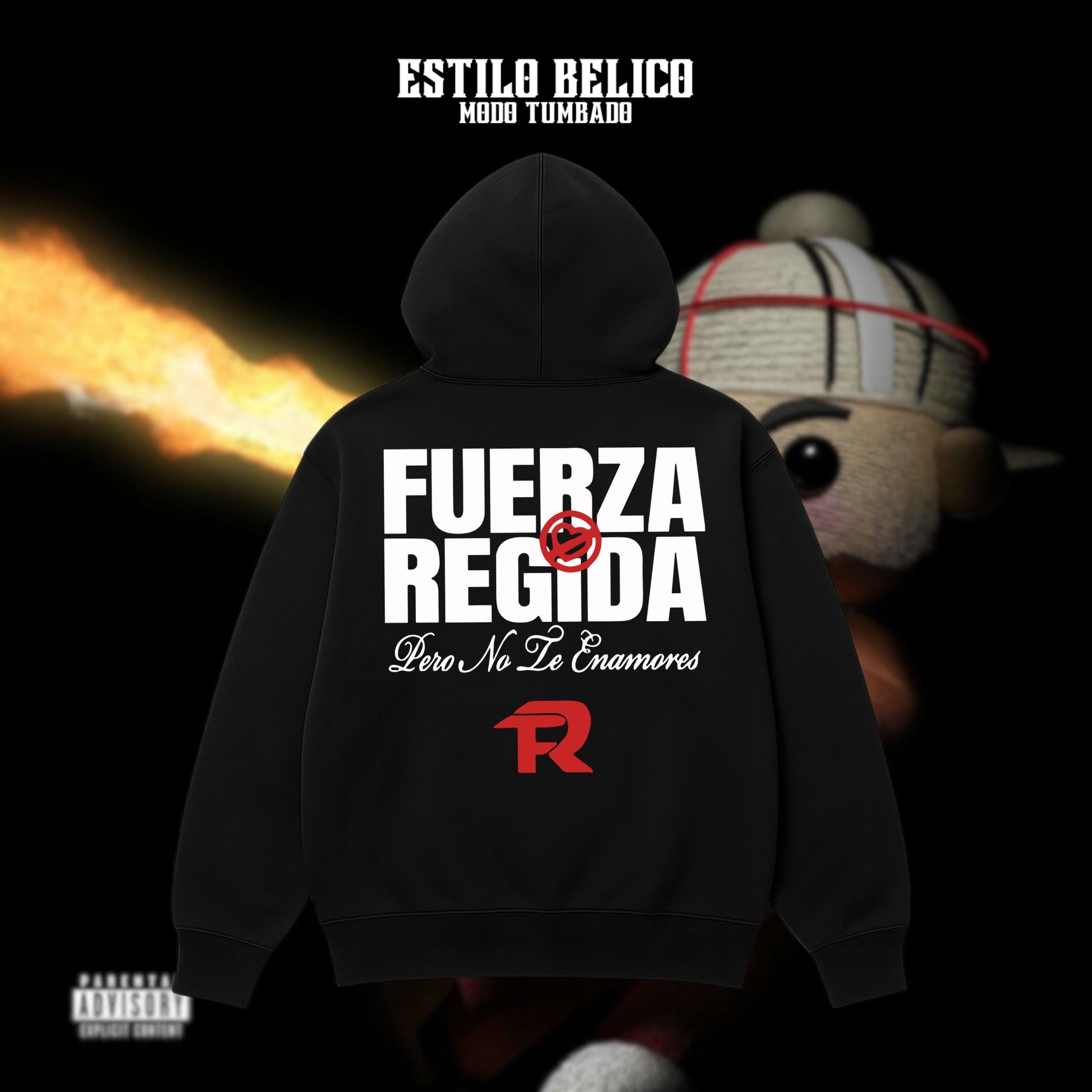 Hoodie "Anti Love" – Fuerza Regida