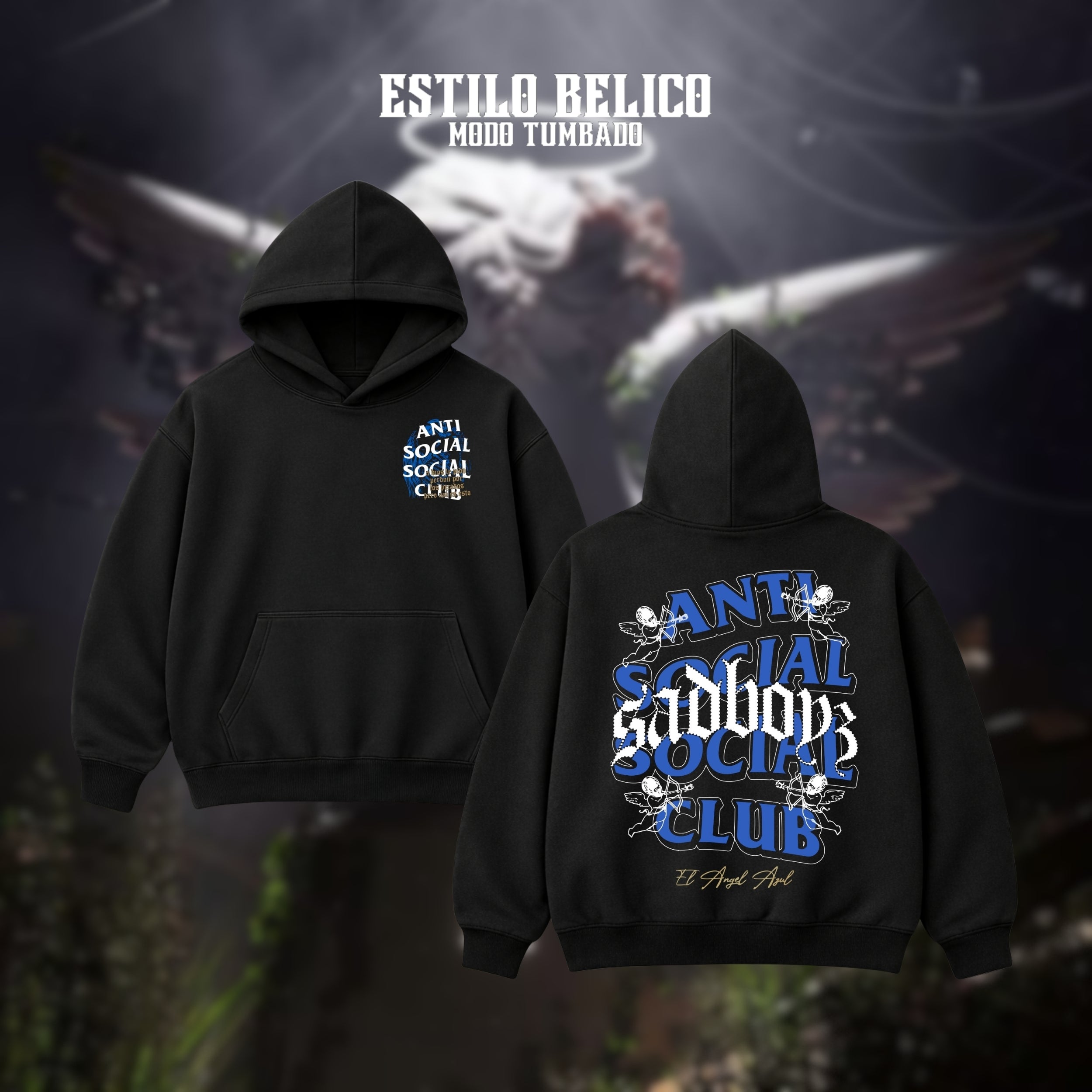 Hoodie ASSC - "El Azul"