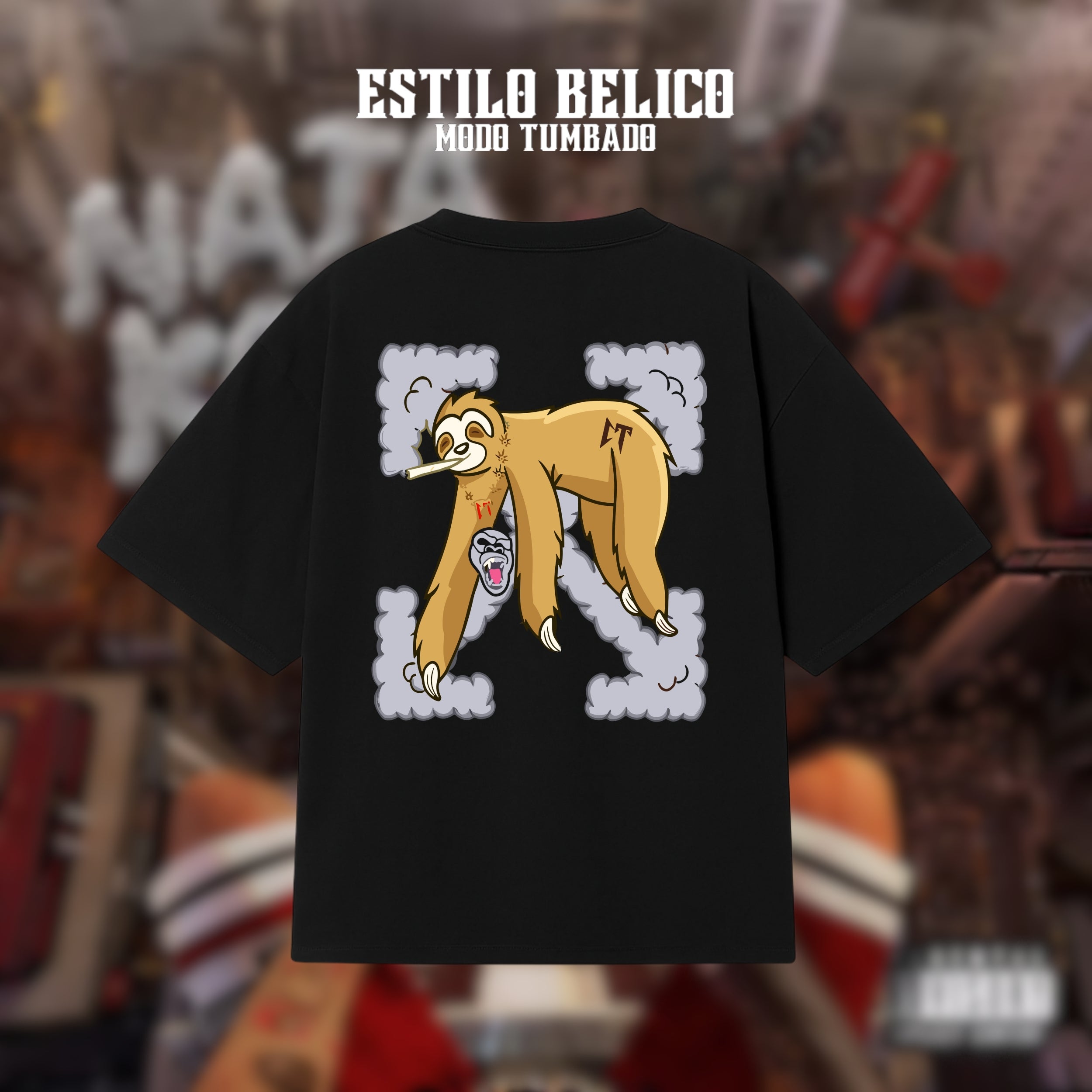 Polera "Off White CT" - Natanael Cano