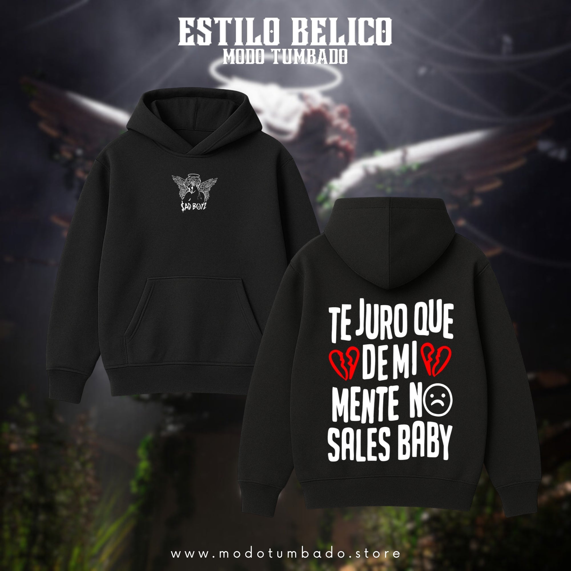 Hoodie "No Sales Baby" - $adBoyz 4 Life