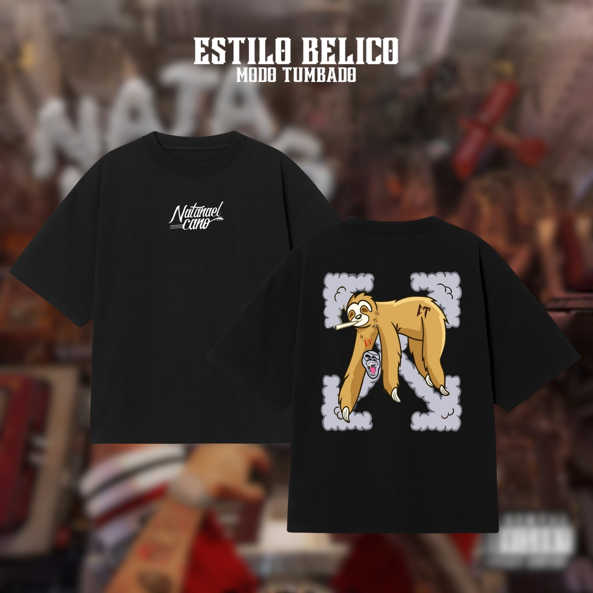 Polera "Off White CT" - Natanael Cano