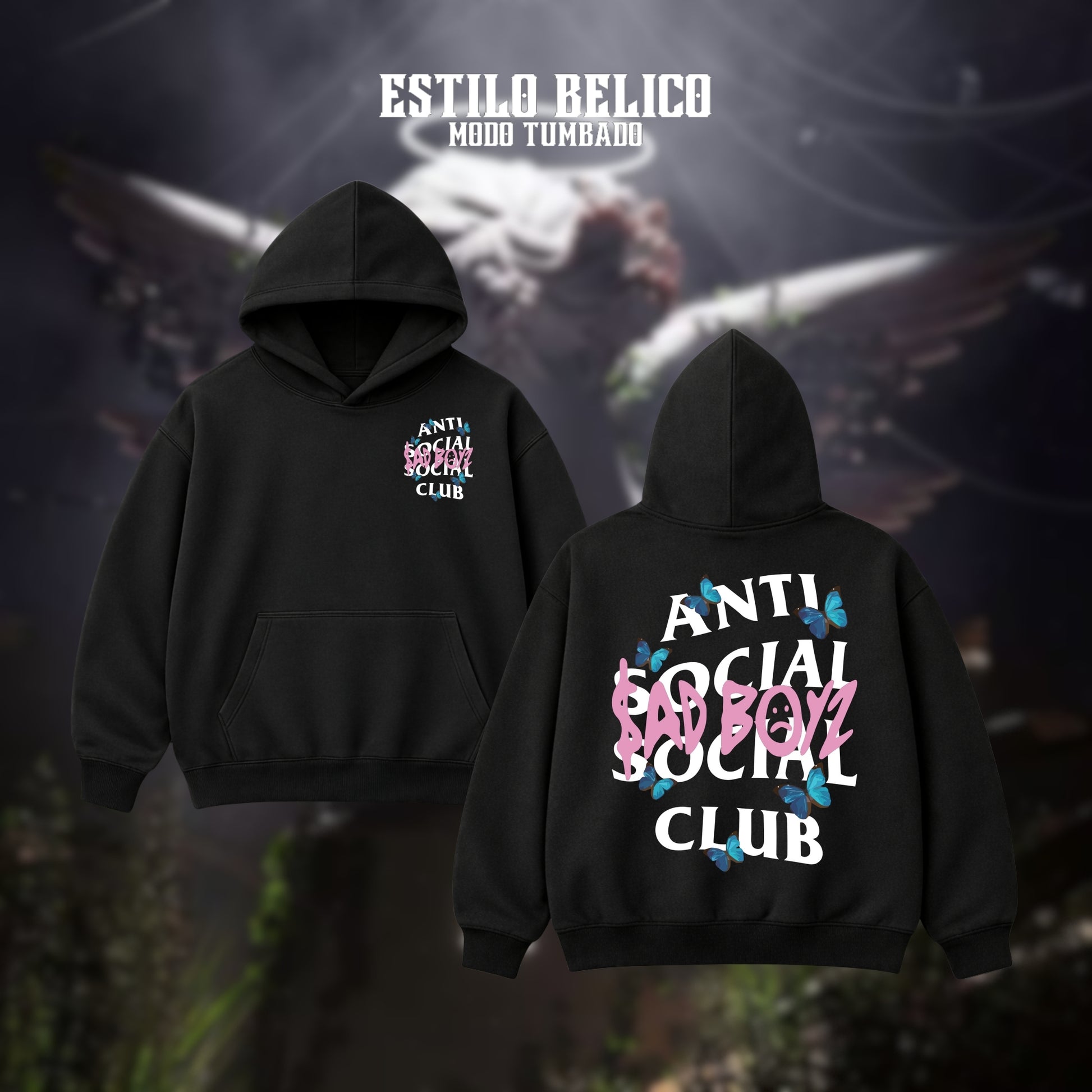 Hoodie ASSC - "Butterflies"
