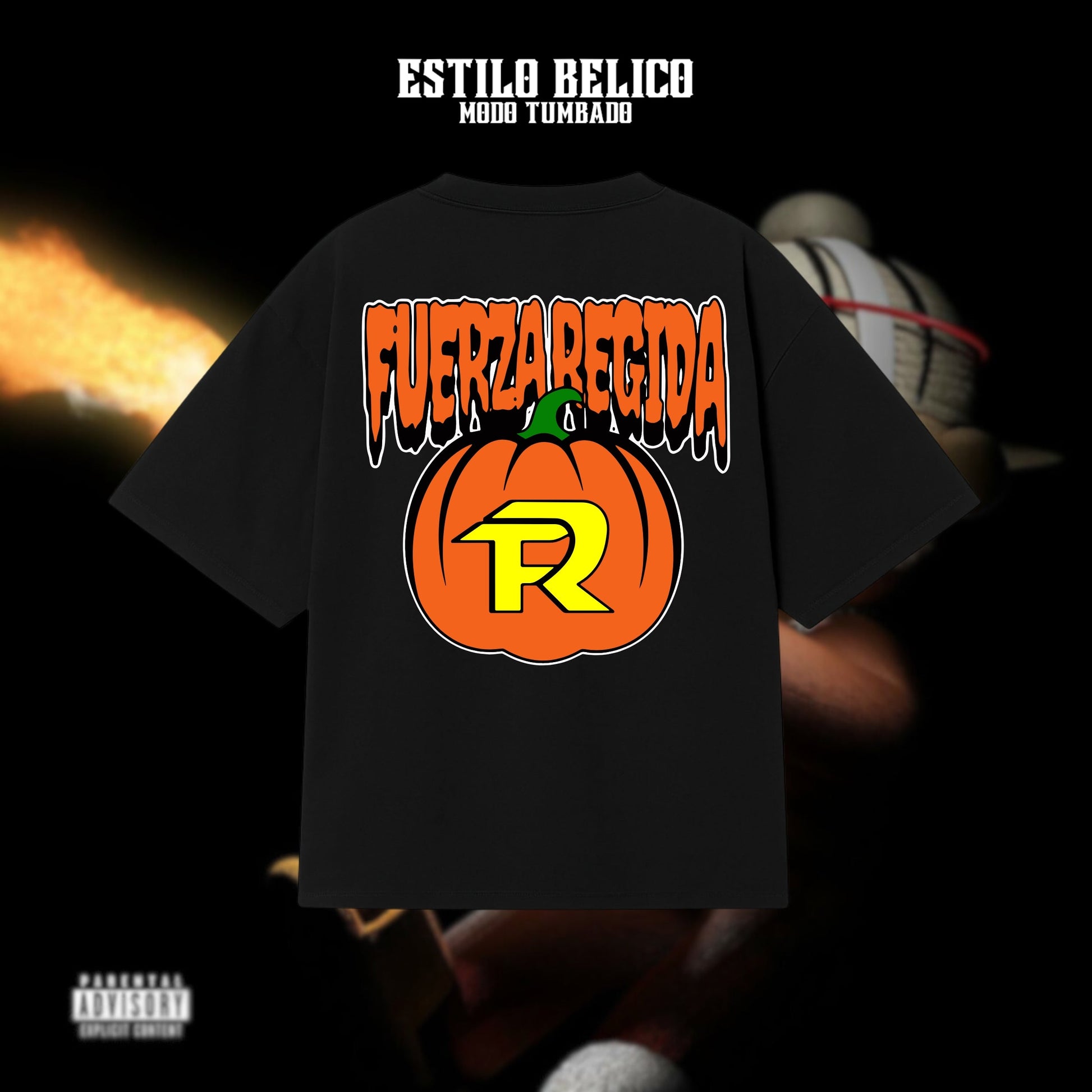 Polera "Halloween Bélico" – Fuerza Regida