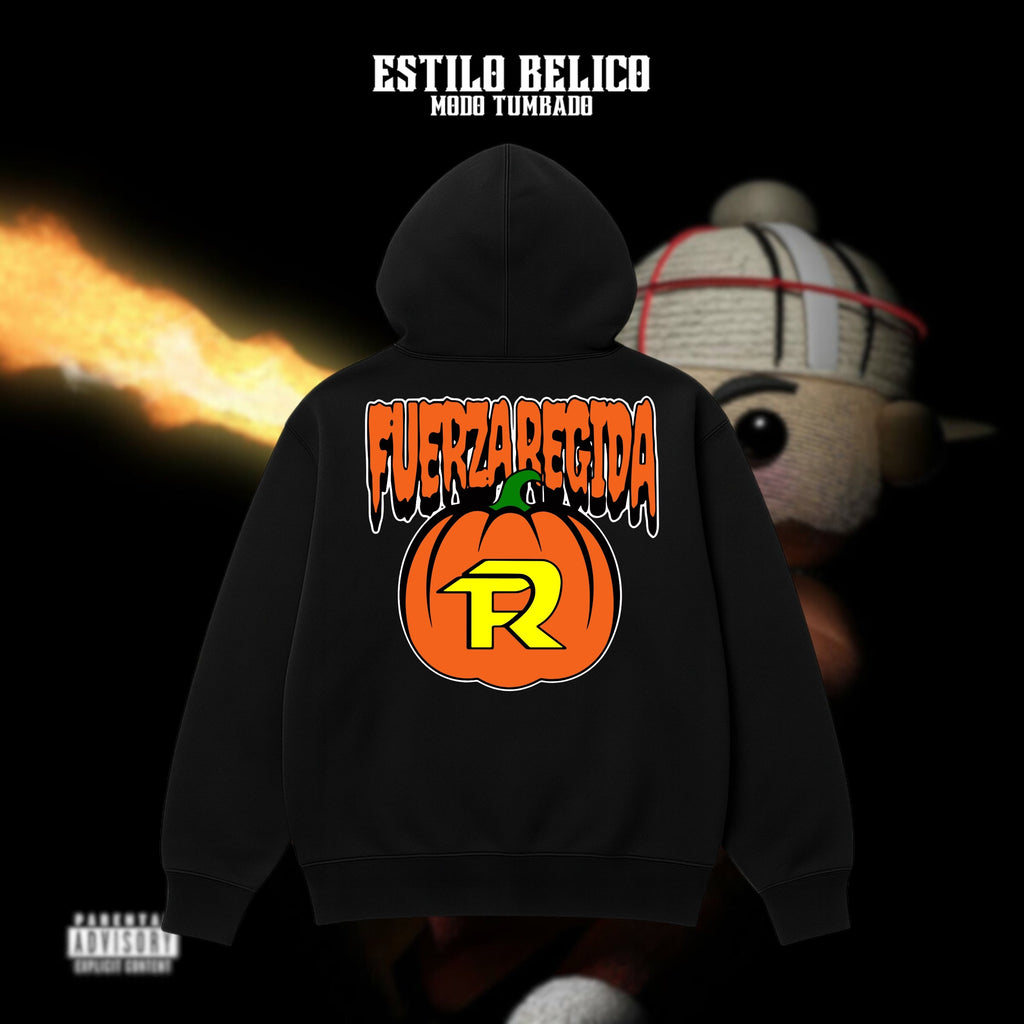 Hoodie "Halloween Bélico" – Fuerza Regida
