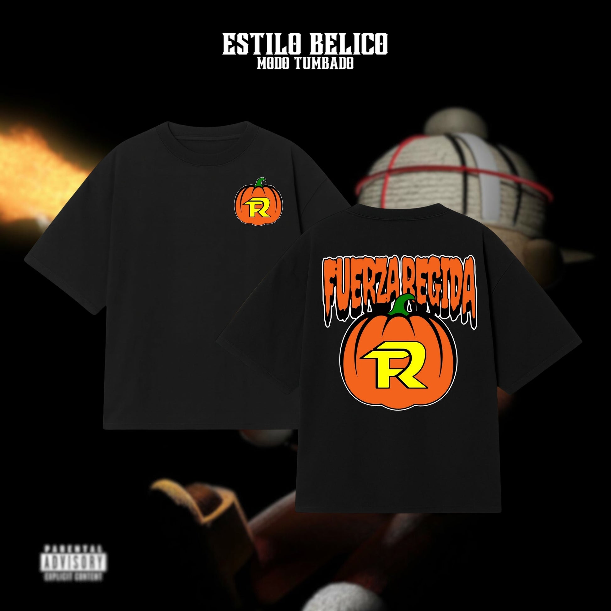 Polera "Halloween Bélico" – Fuerza Regida