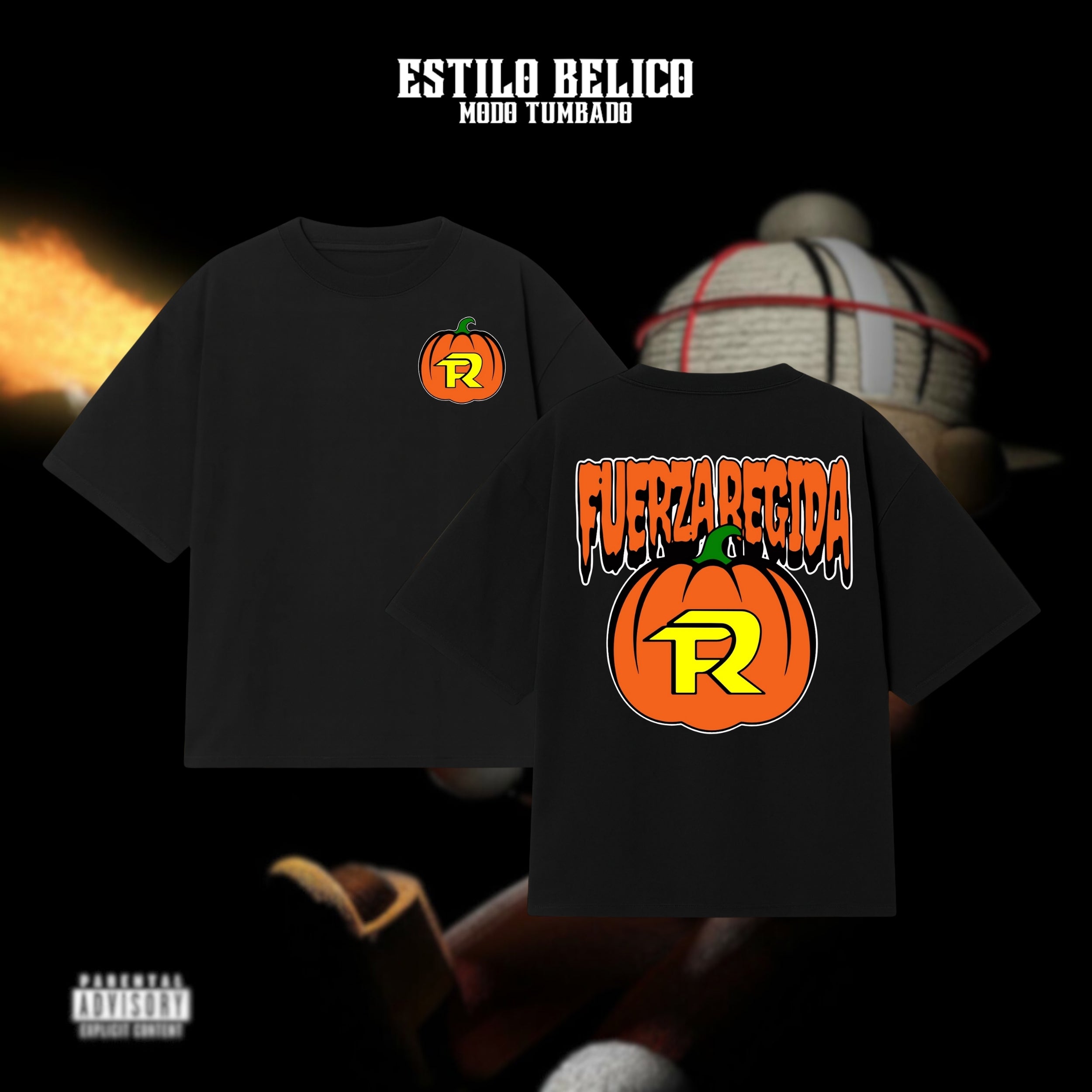 Polera "Halloween Bélico" – Fuerza Regida
