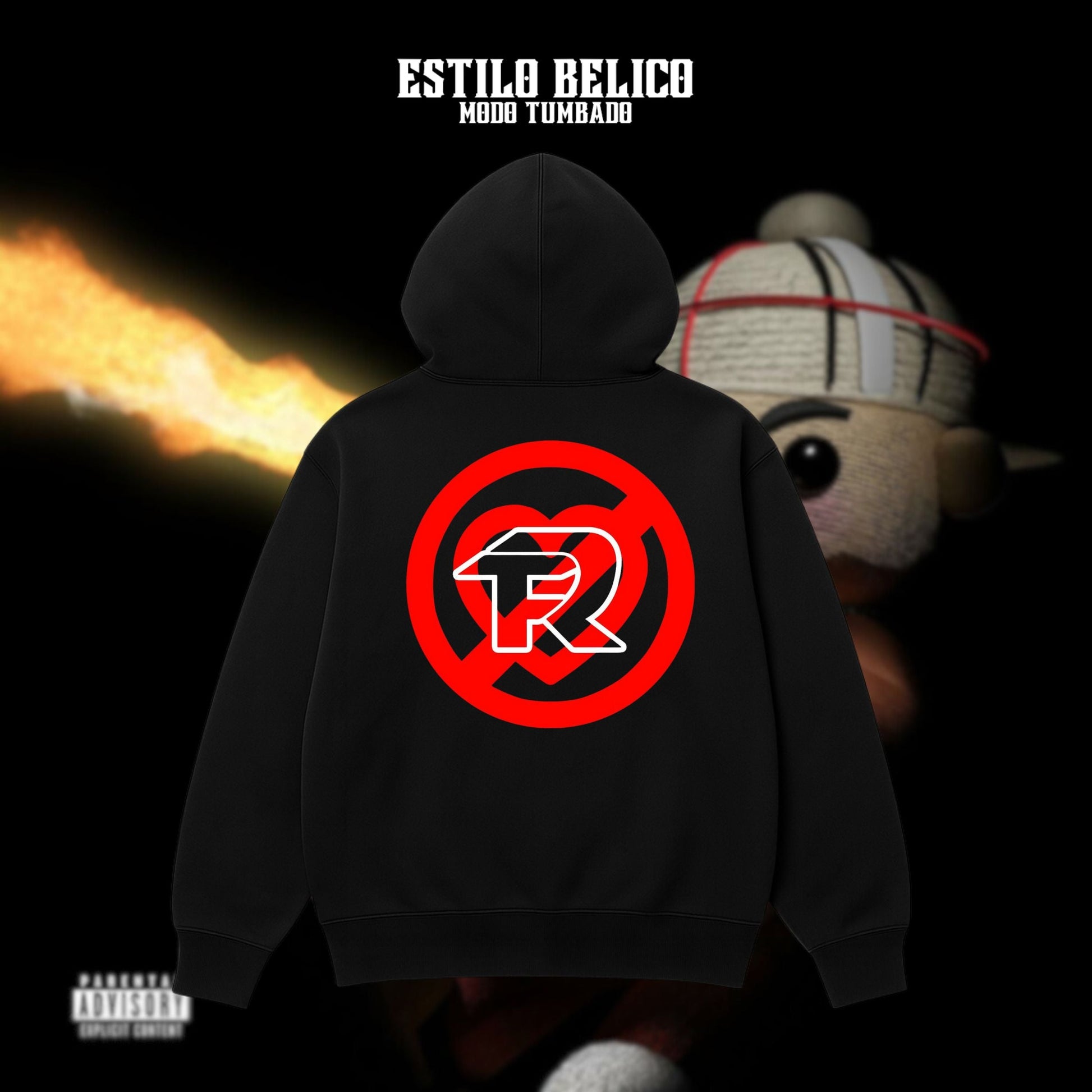 Hoodie "No Love" – Fuerza Regida