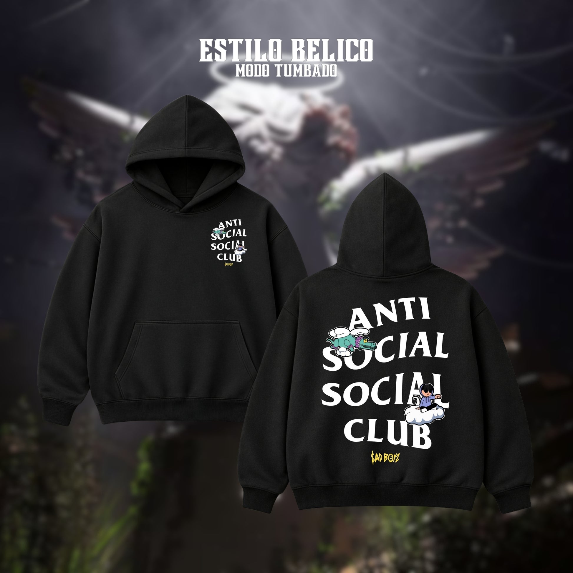 Hoodie ASSC - "Cloud Dragon"