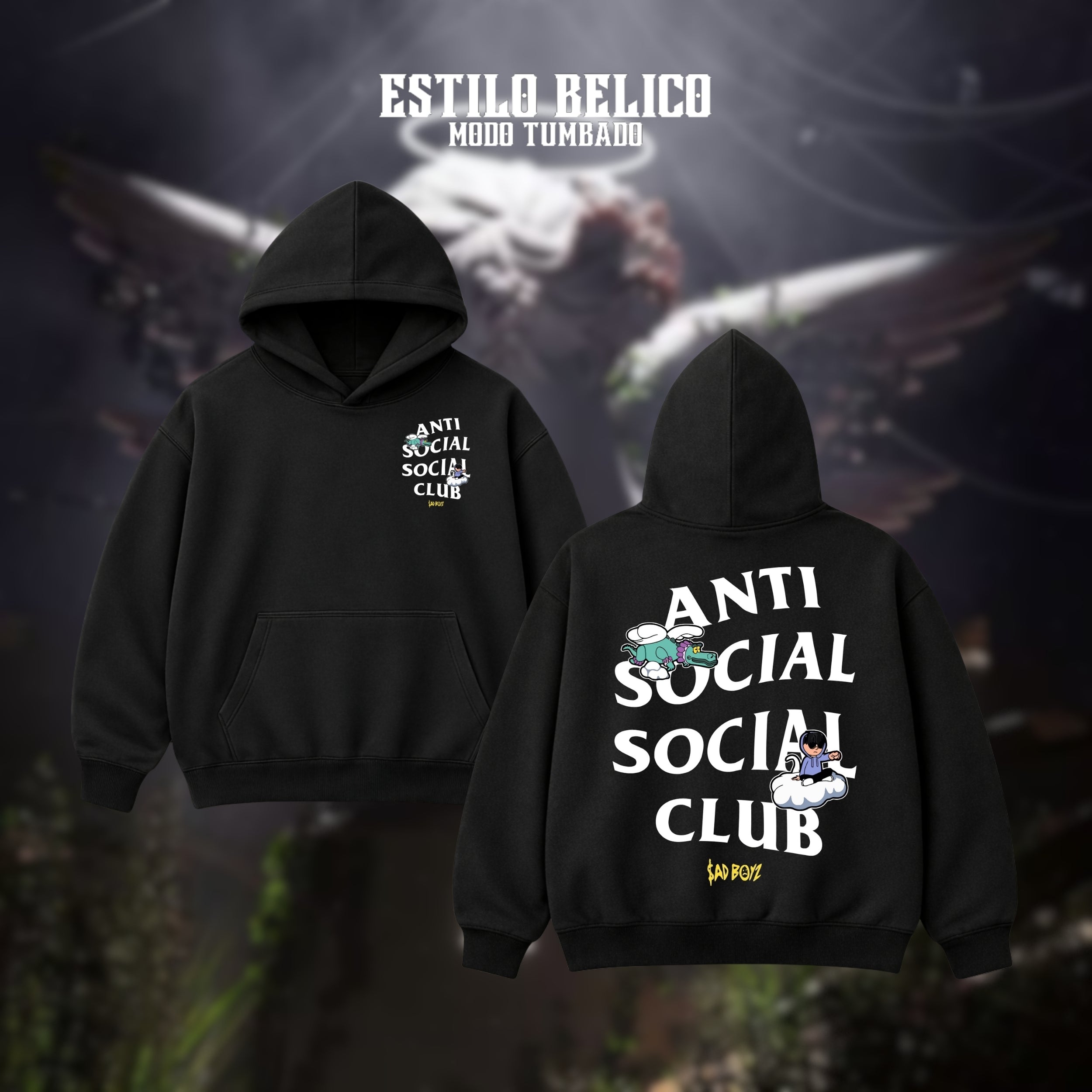 Hoodie ASSC - "Cloud Dragon"