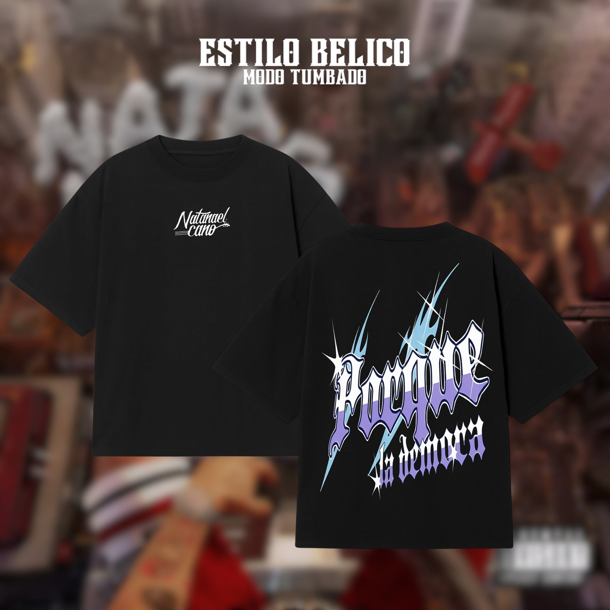 Polera "Porque La Demora" - Natanael Cano