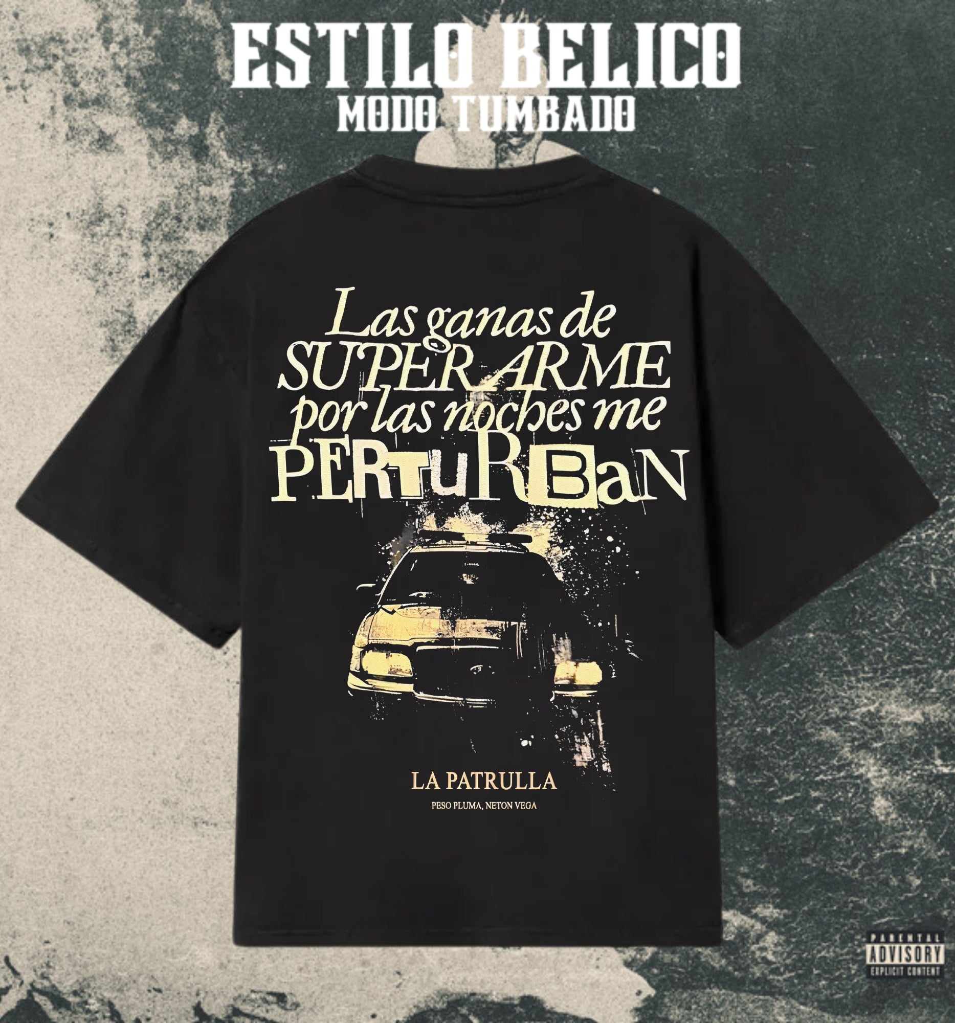 Polera “Patrulla” – Peso Pluma