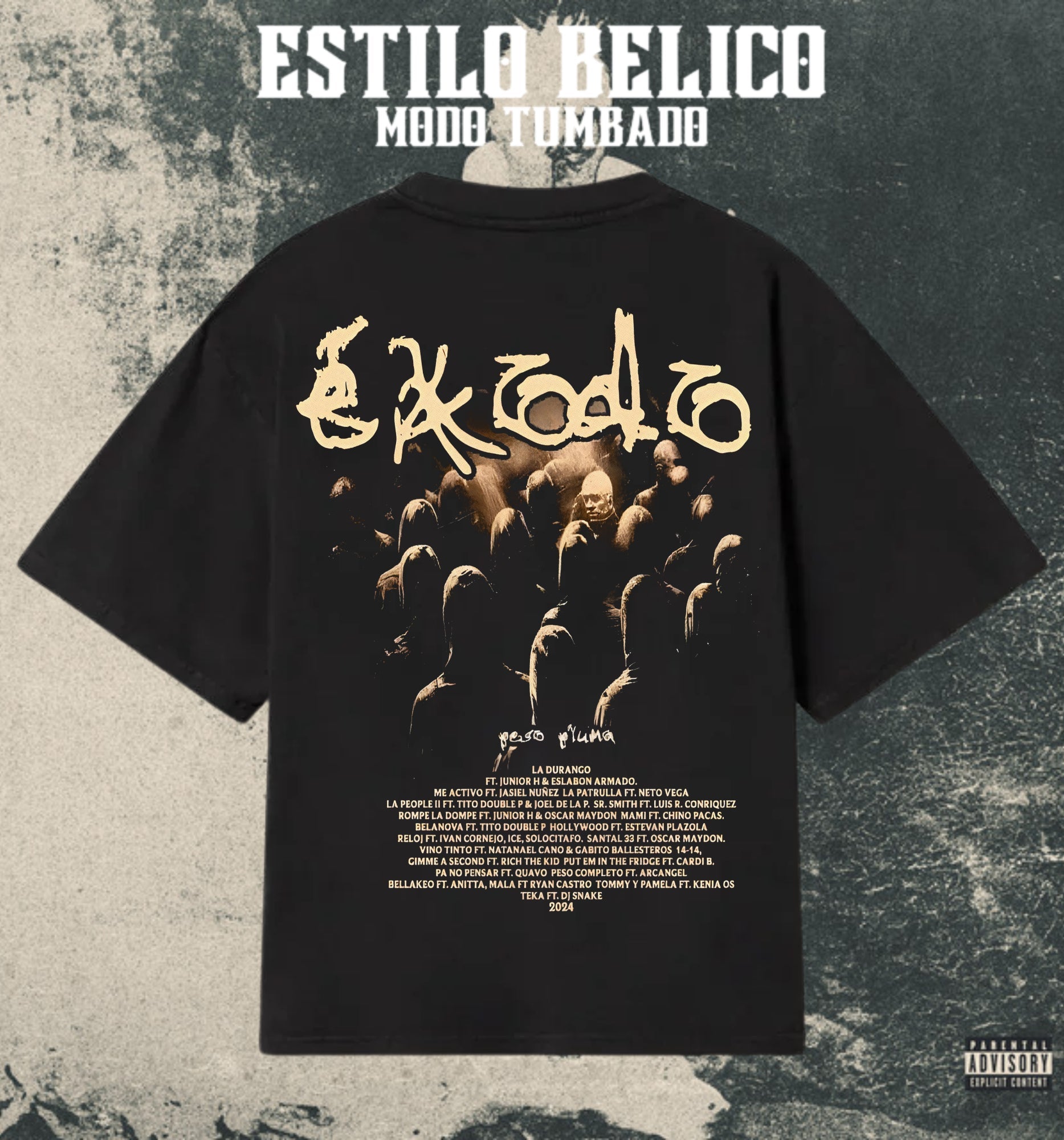 Polera “Éxodo” – Peso Pluma