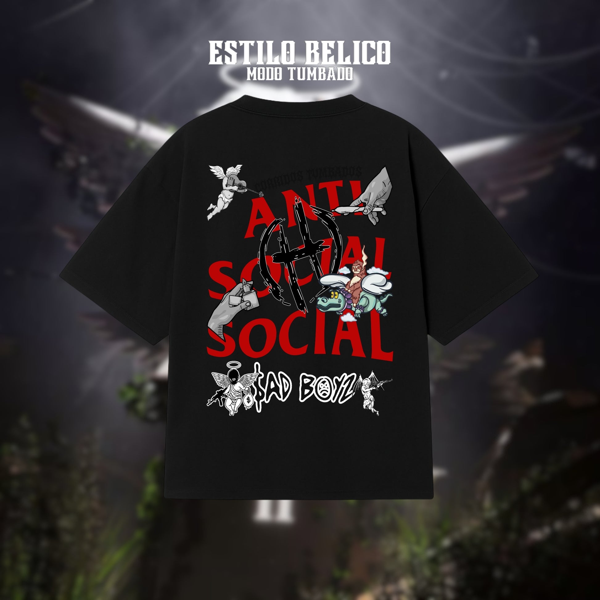 Polera ASSC - "Corridos H"