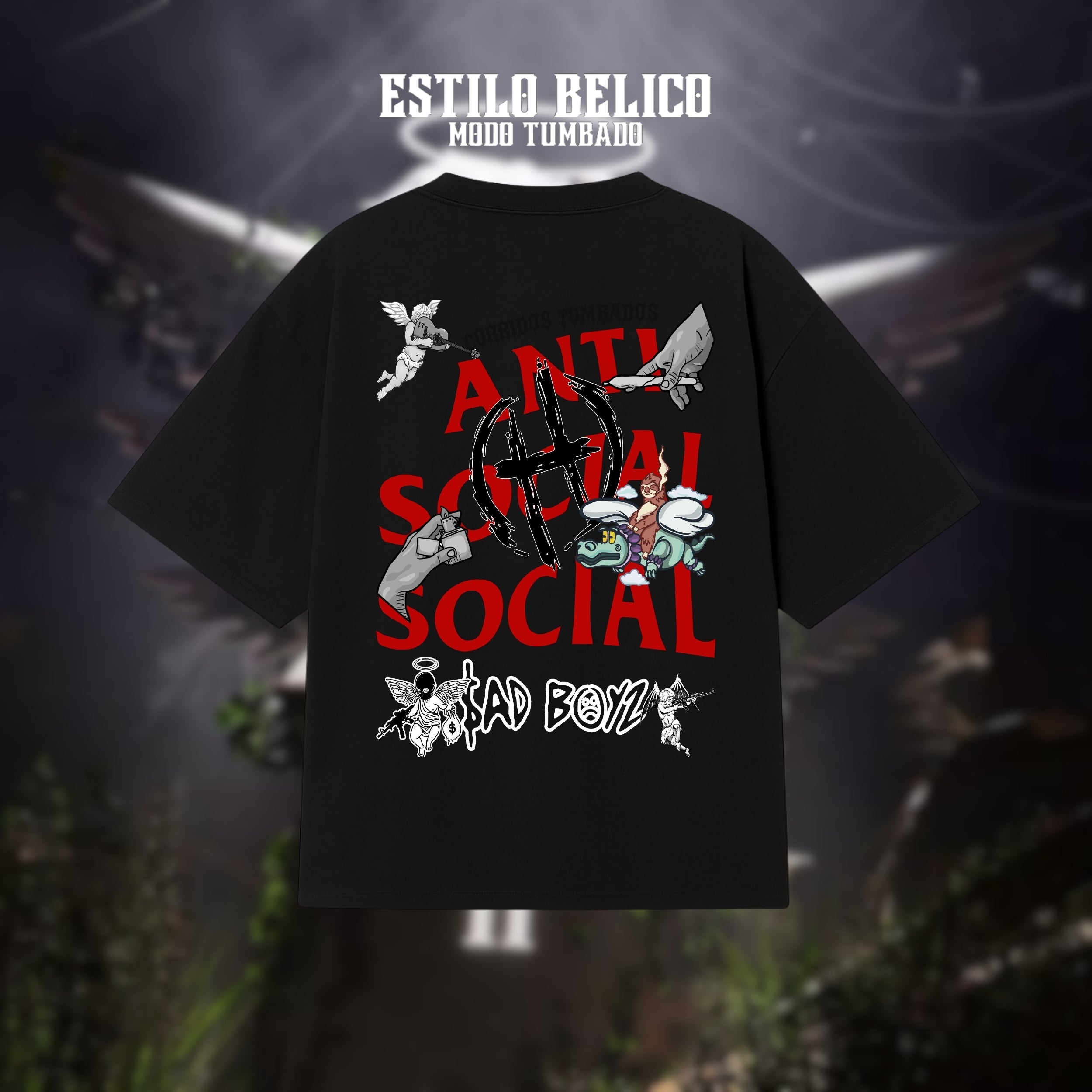 Polera ASSC - "Corridos H"