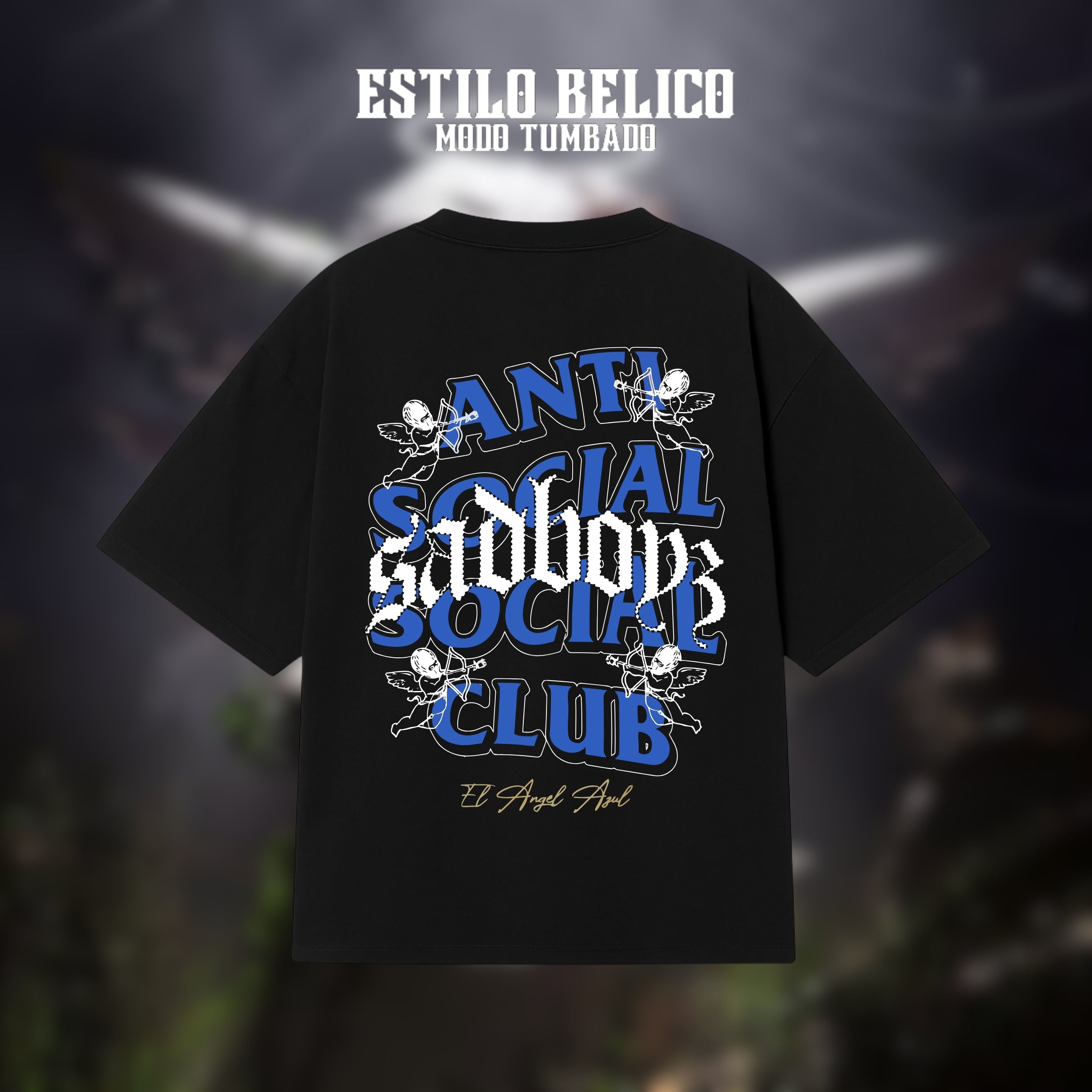 Polera “ASSC El Azul” –  Junior H SadBoyz