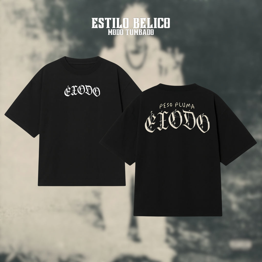 Polera “Éxodo Minimal” – Peso Pluma