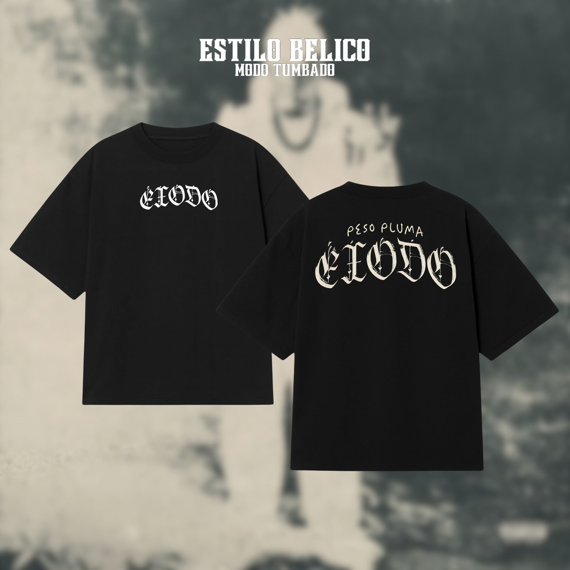 Polera “Éxodo Minimal” – Peso Pluma