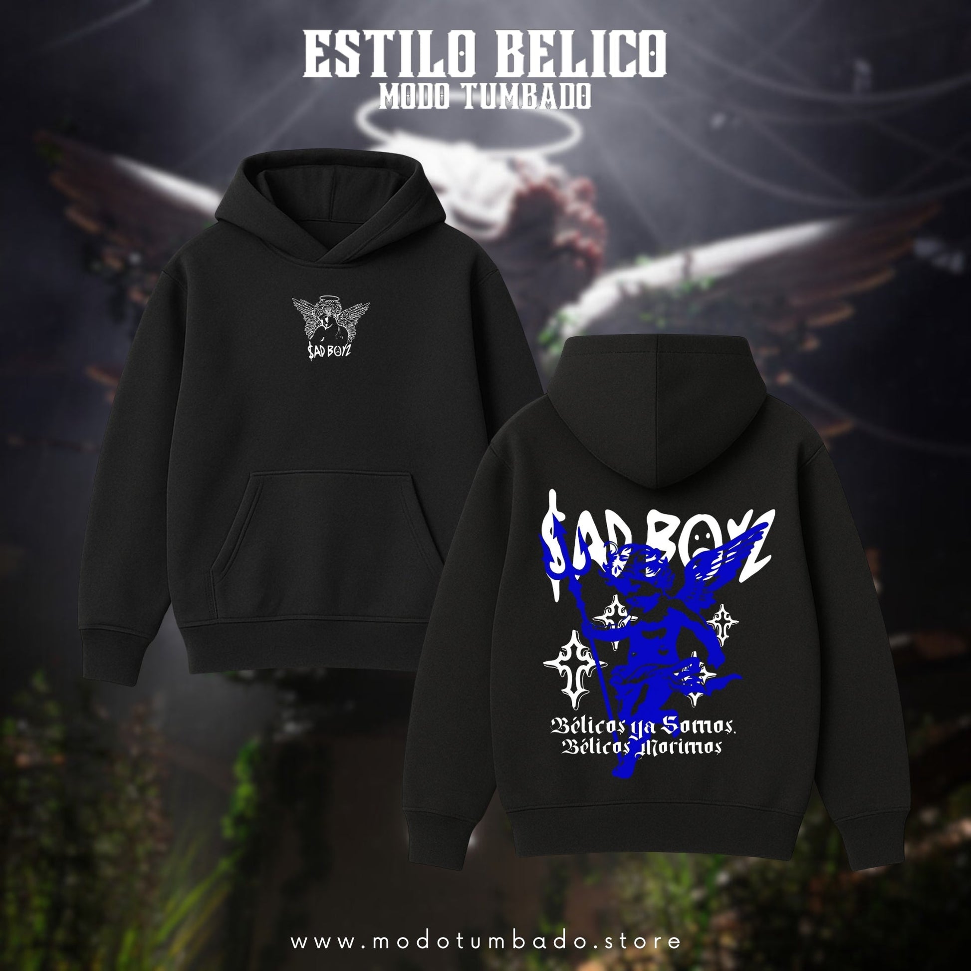Hoodie "Belicos Ya Somos" - $adBoyz 4 Life