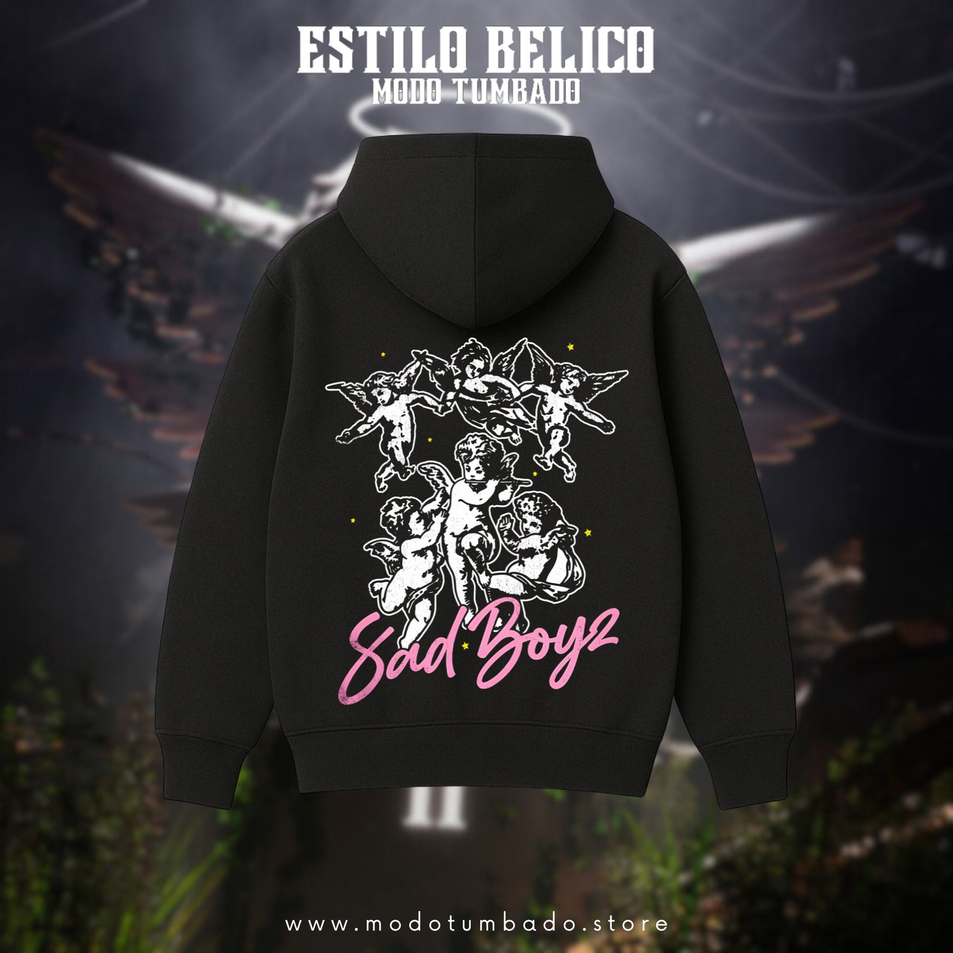 Hoodie "Ángeles Caídos" - $adBoyz 4 Life