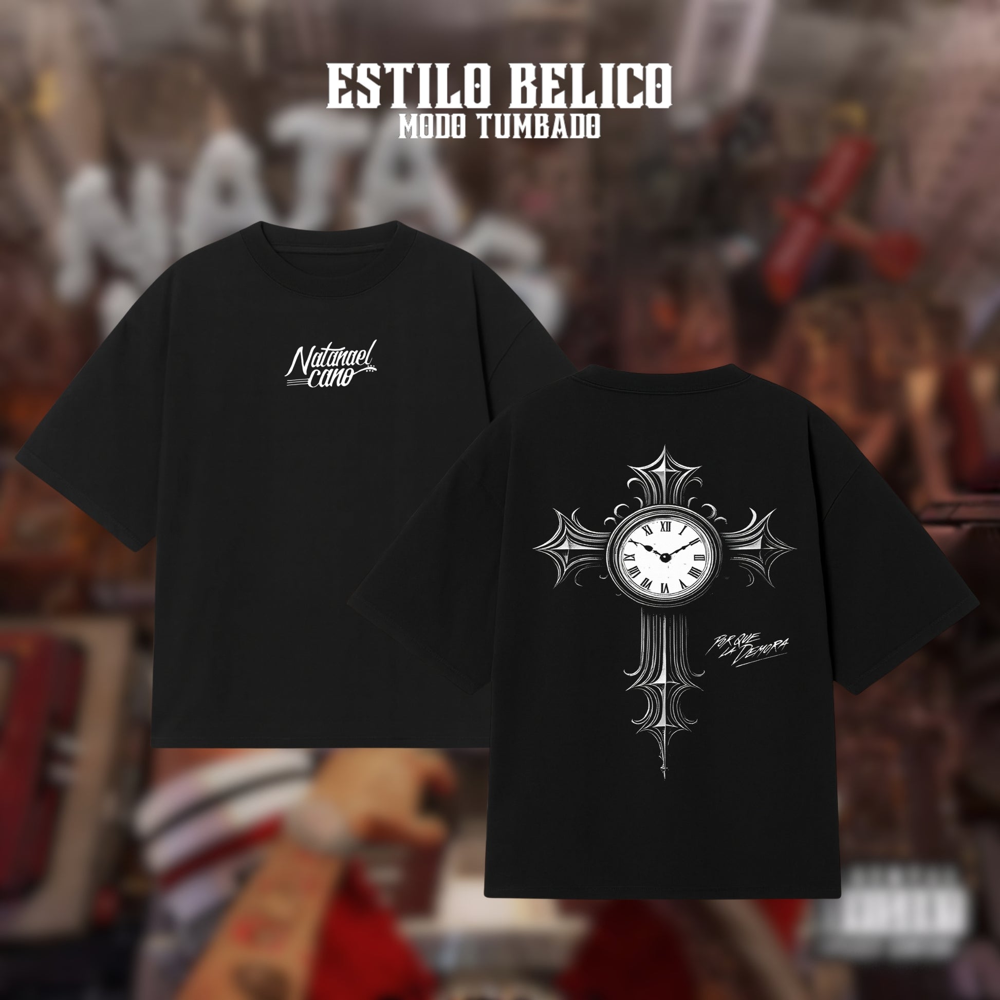 Polera "Reloj" - Natanael Cano