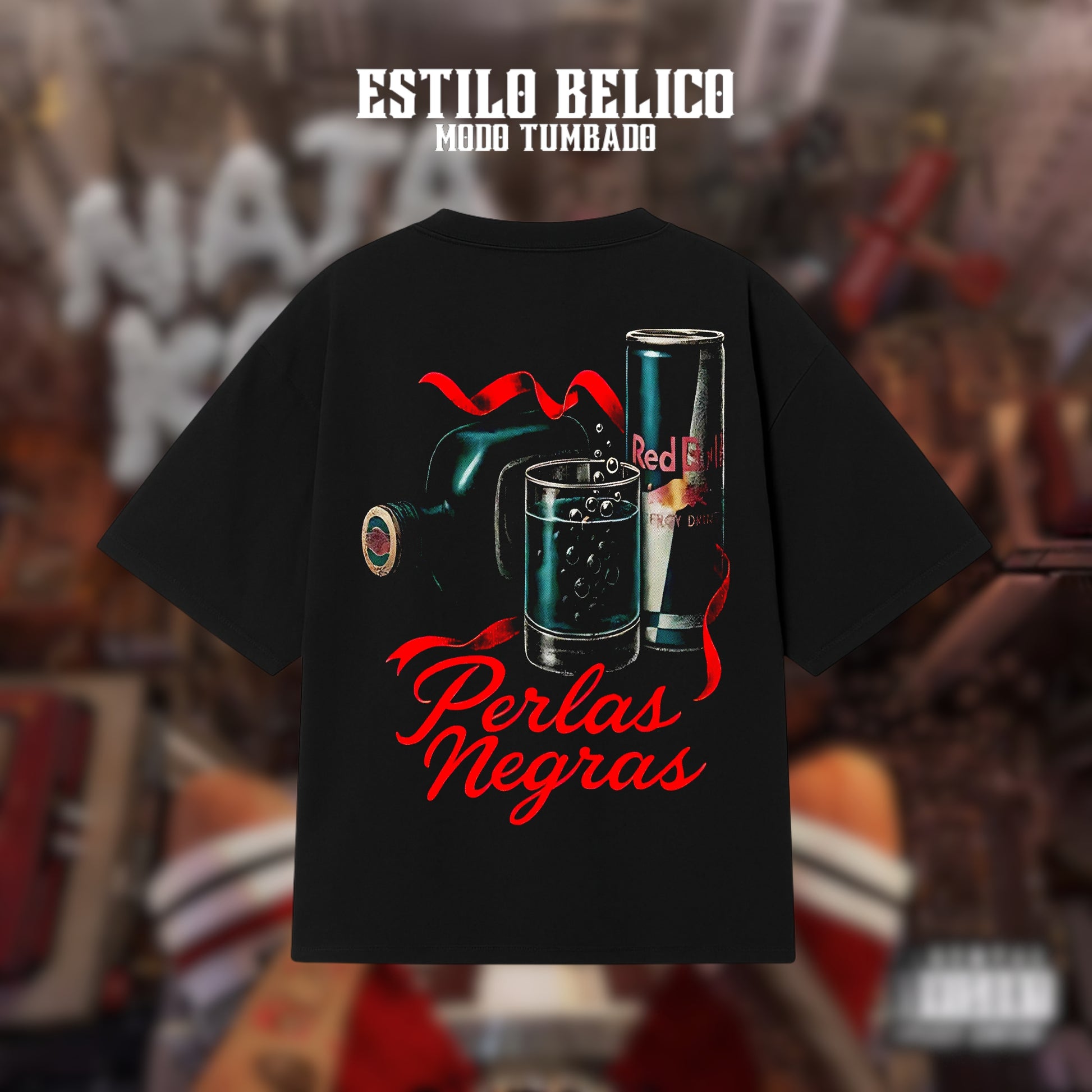 Polera "Perlas Negras" - Natanael Cano