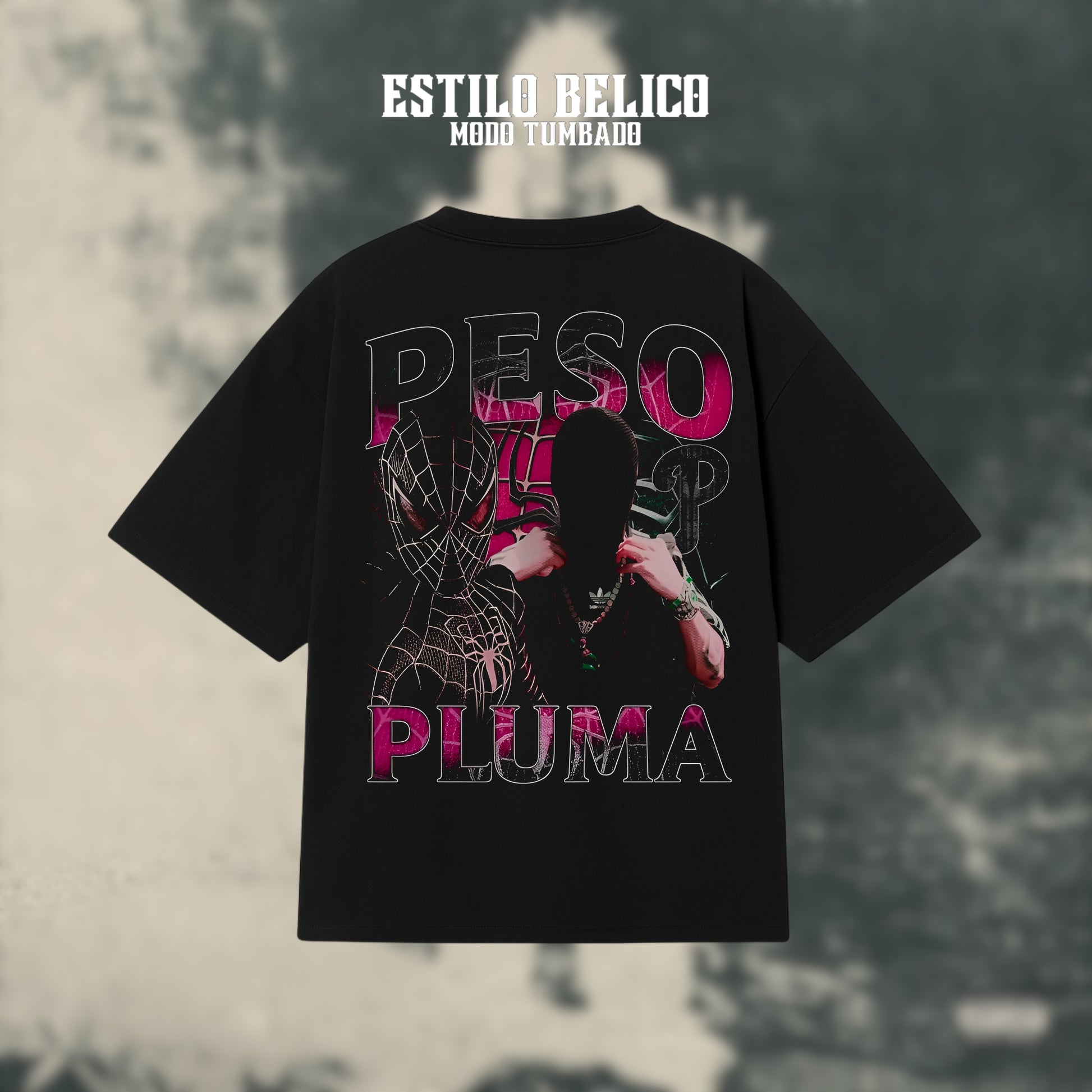 Polera “Peso Spider” – Peso Pluma