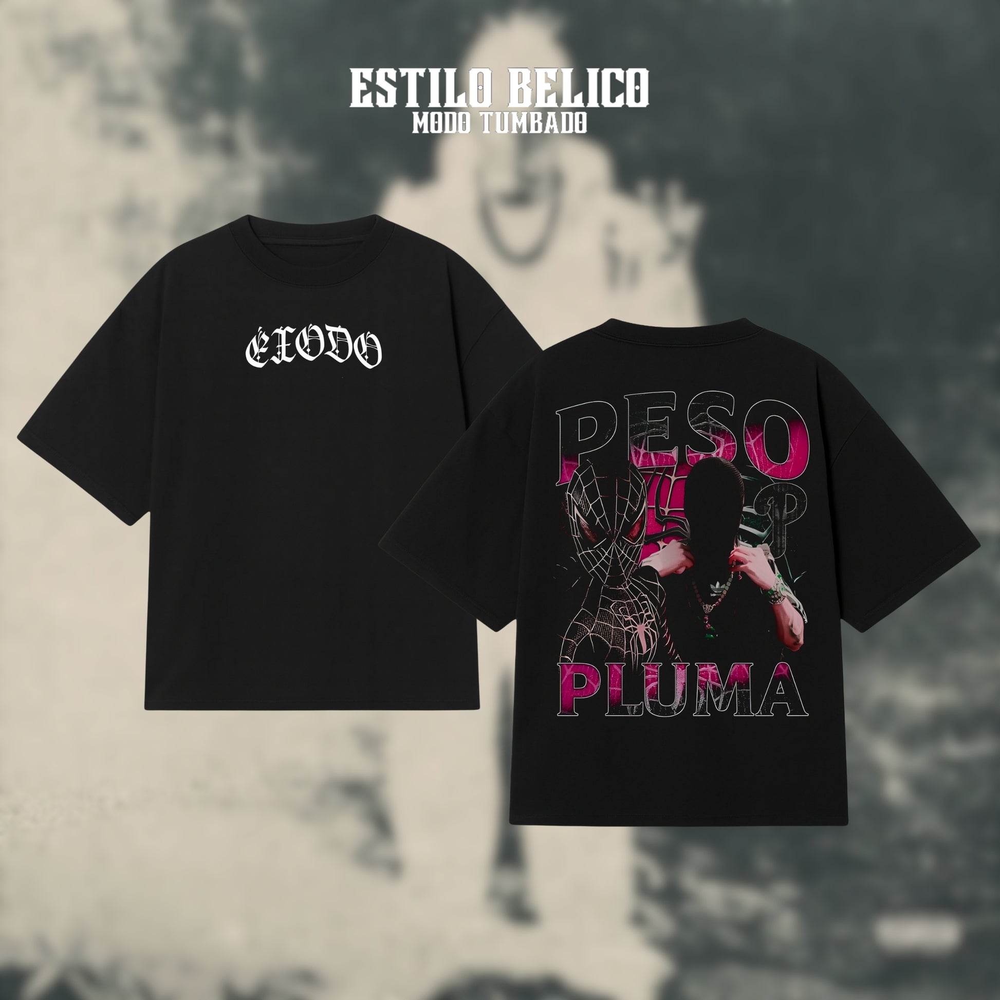 Polera “Peso Spider” – Peso Pluma