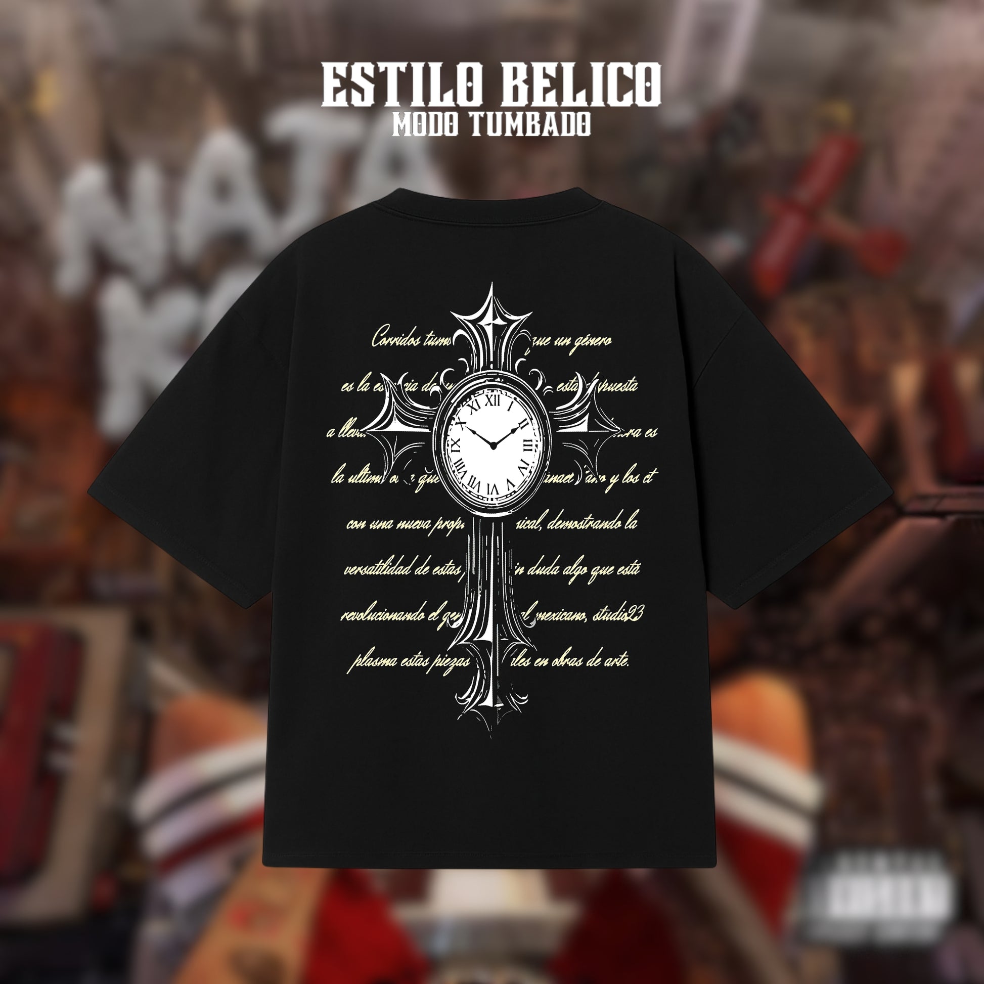 Polera "Escrito" - Natanael Cano