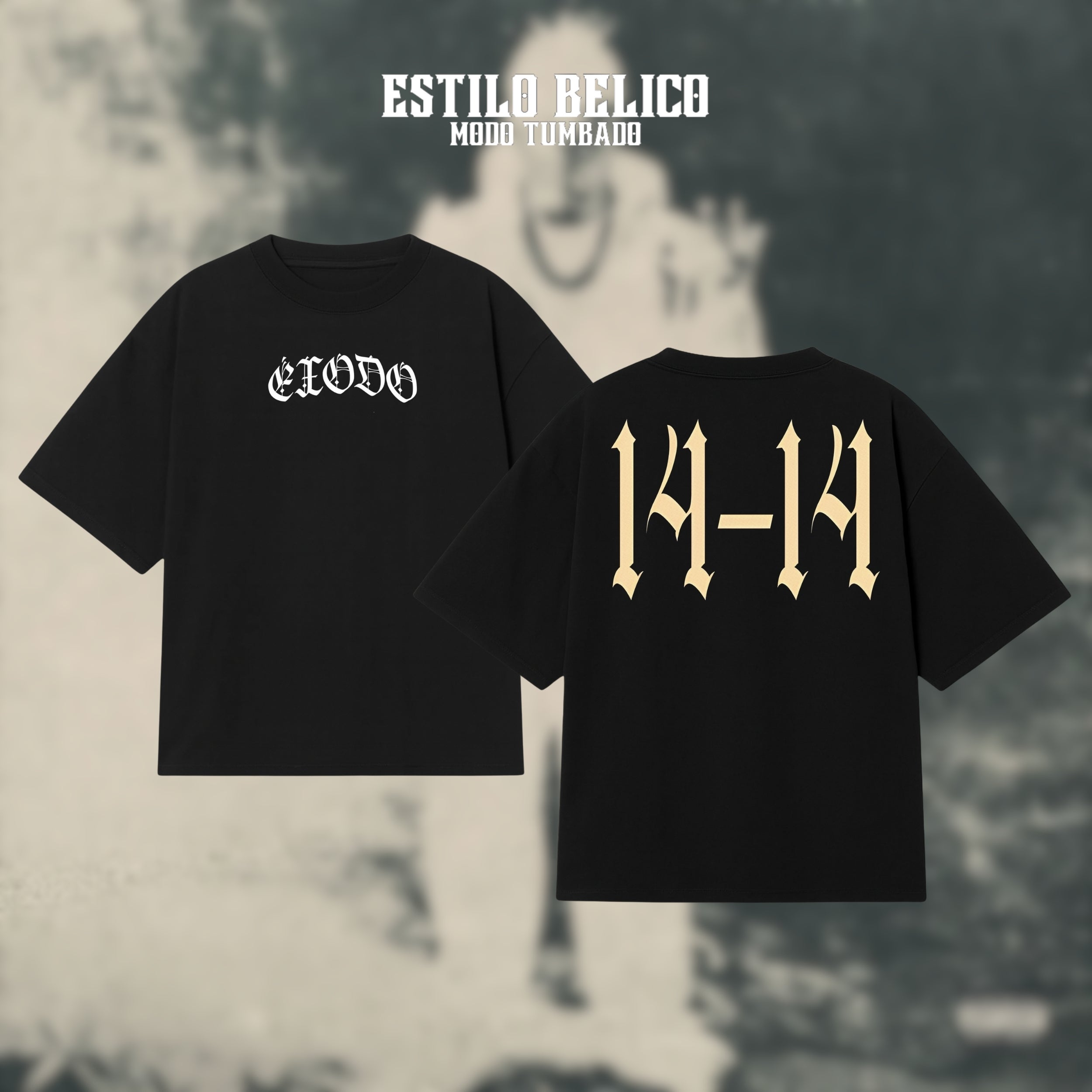 Polera “14–14 OG” – Peso Pluma