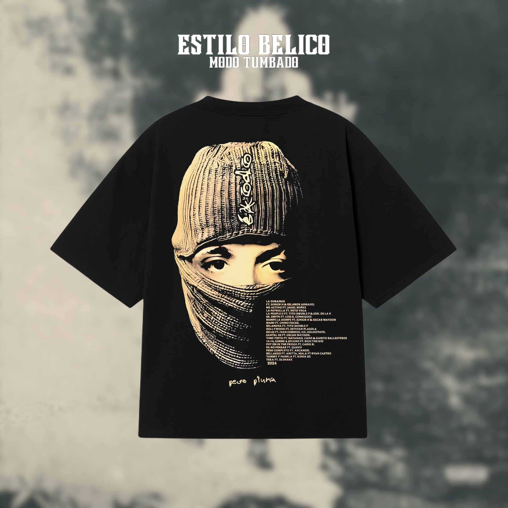 Polera “Pasamontañas” – Peso Pluma