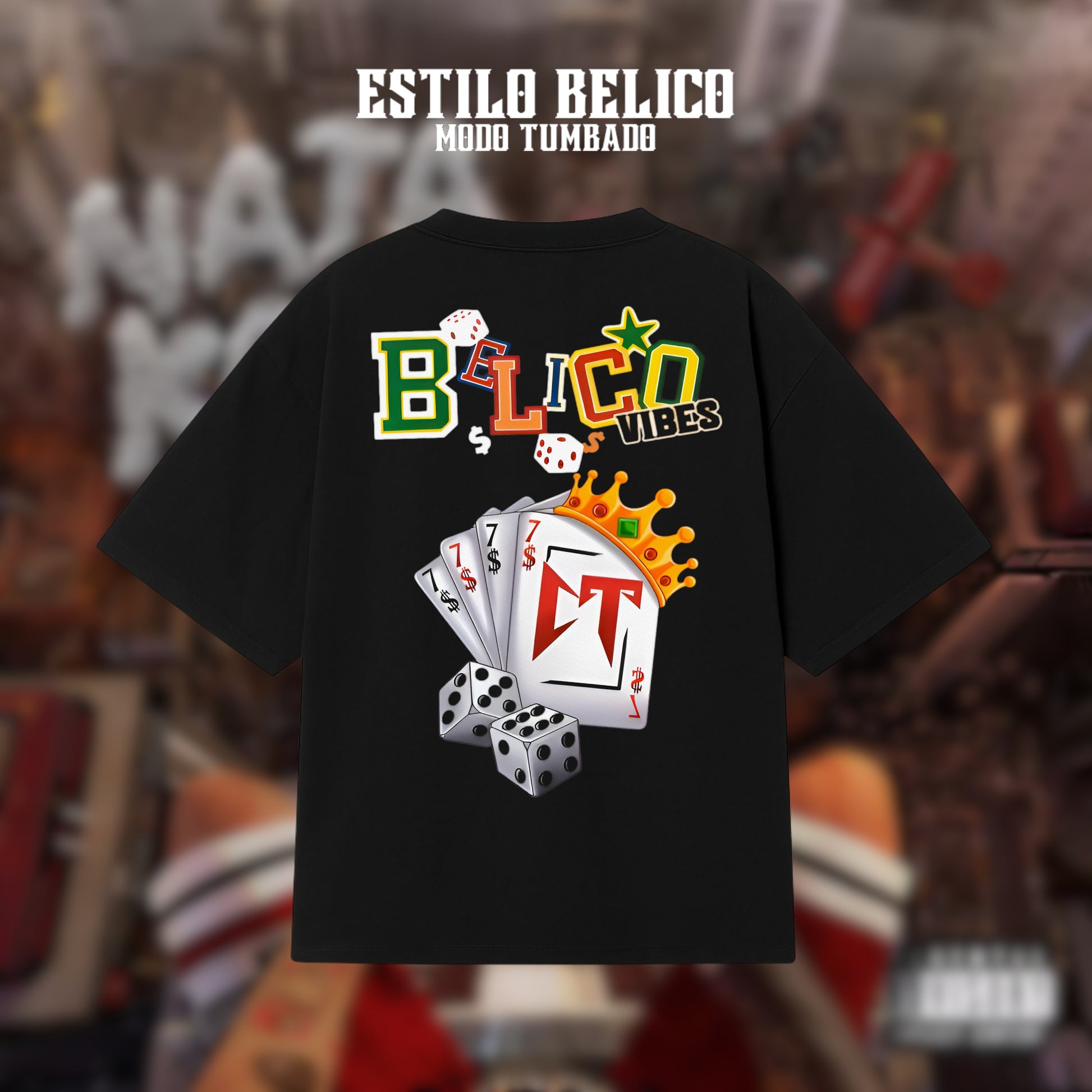 Polera "Belico Vibes" - Natanael Cano